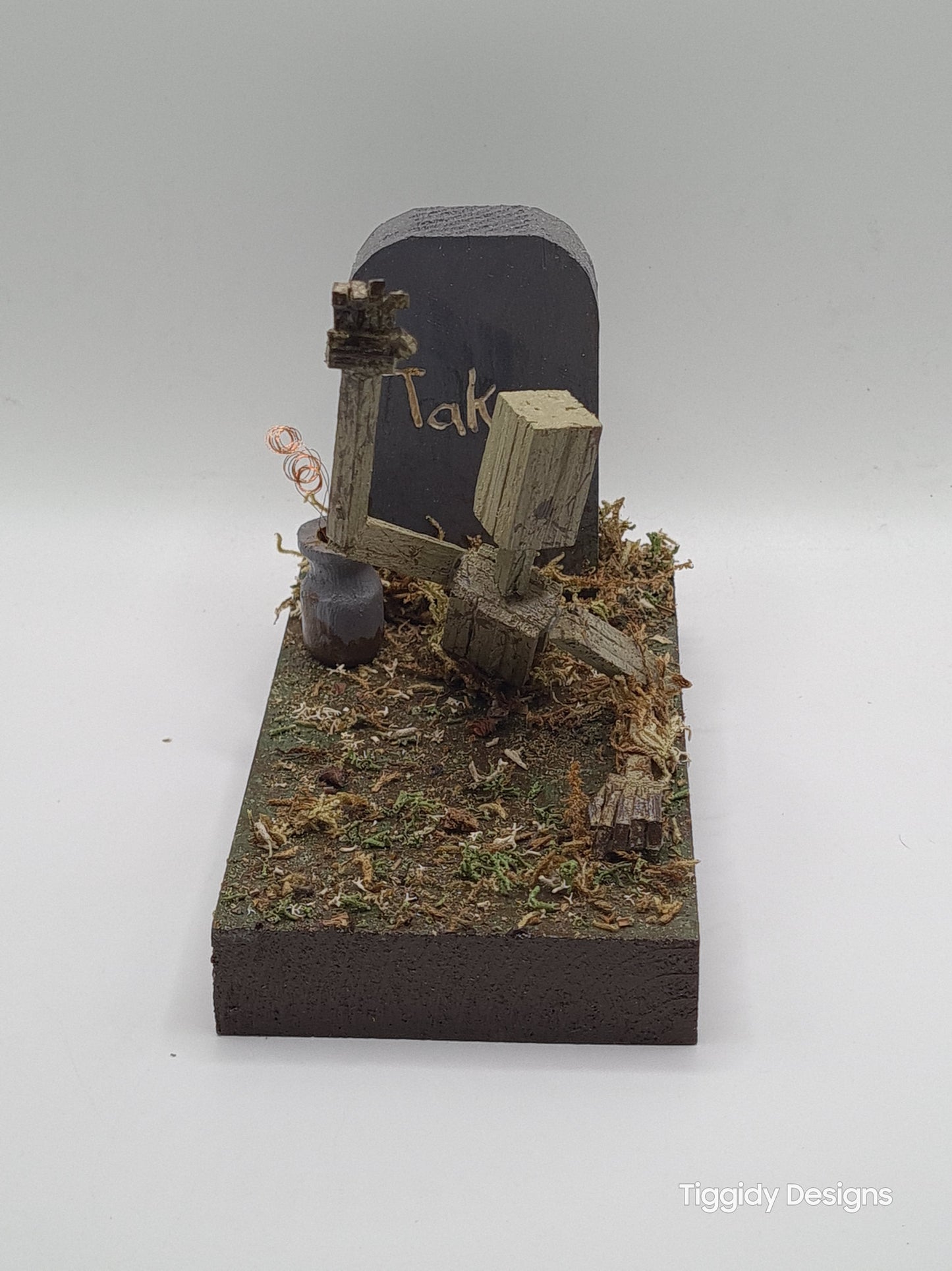 Reaching From The Grave - Handcrafted Wooden Matchstick Figures - Gifts, Ornaments and Decor By Tiggidy Designs