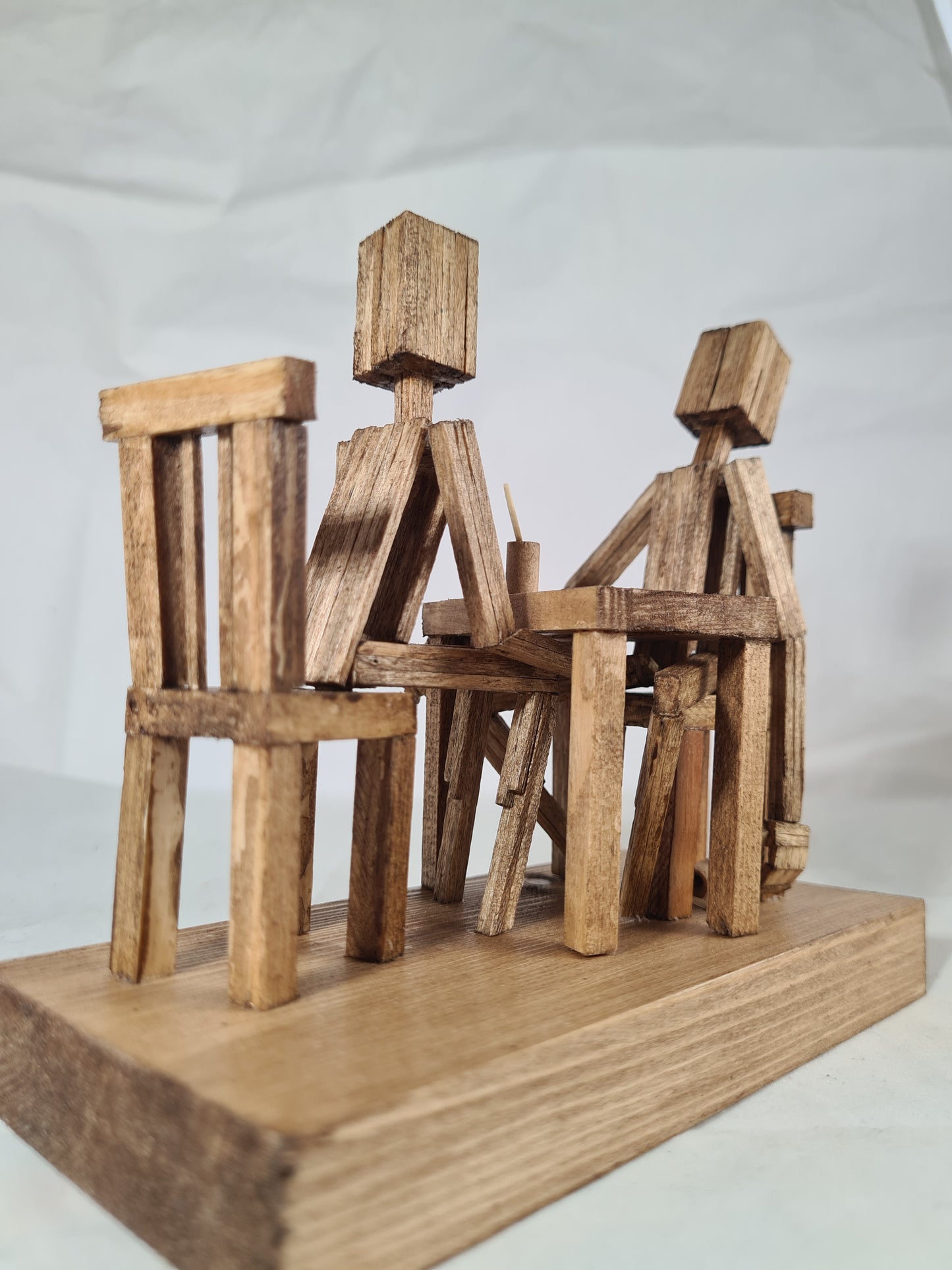Sleight Of Hand - Handcrafted Wooden Matchstick Figures - Gifts, Ornaments and Decor By Tiggidy Designs