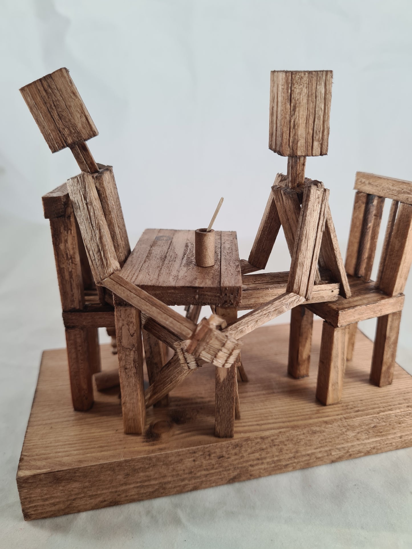 Sleight Of Hand - Handcrafted Wooden Matchstick Figures - Gifts, Ornaments and Decor By Tiggidy Designs