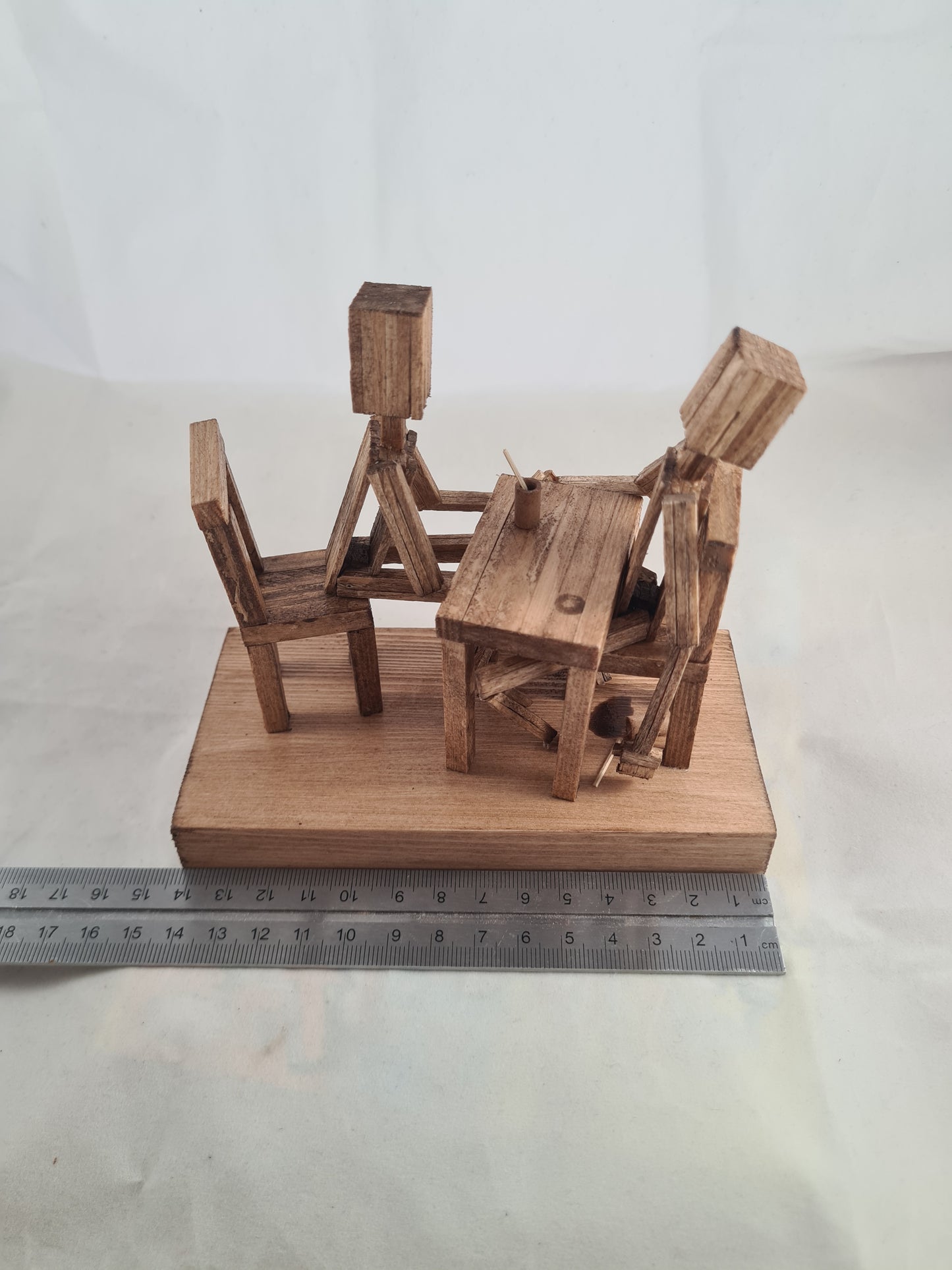 Sleight Of Hand - Handcrafted Wooden Matchstick Figures - Gifts, Ornaments and Decor By Tiggidy Designs