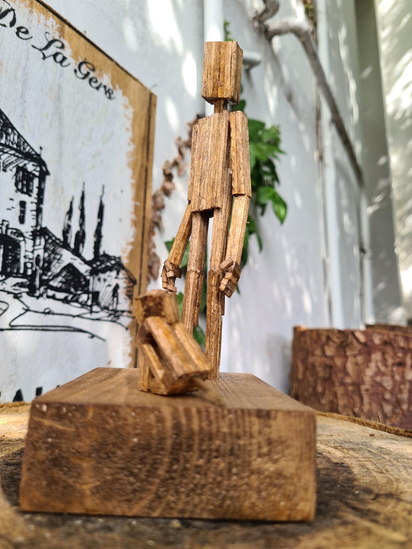 Hey Little Buddy - Handcrafted Wooden Matchstick Figures - Gifts, Ornaments and Decor By Tiggidy Designs