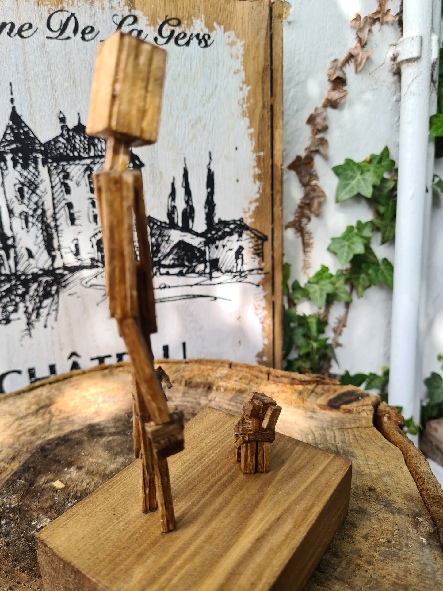 Hey Little Buddy - Handcrafted Wooden Matchstick Figures - Gifts, Ornaments and Decor By Tiggidy Designs
