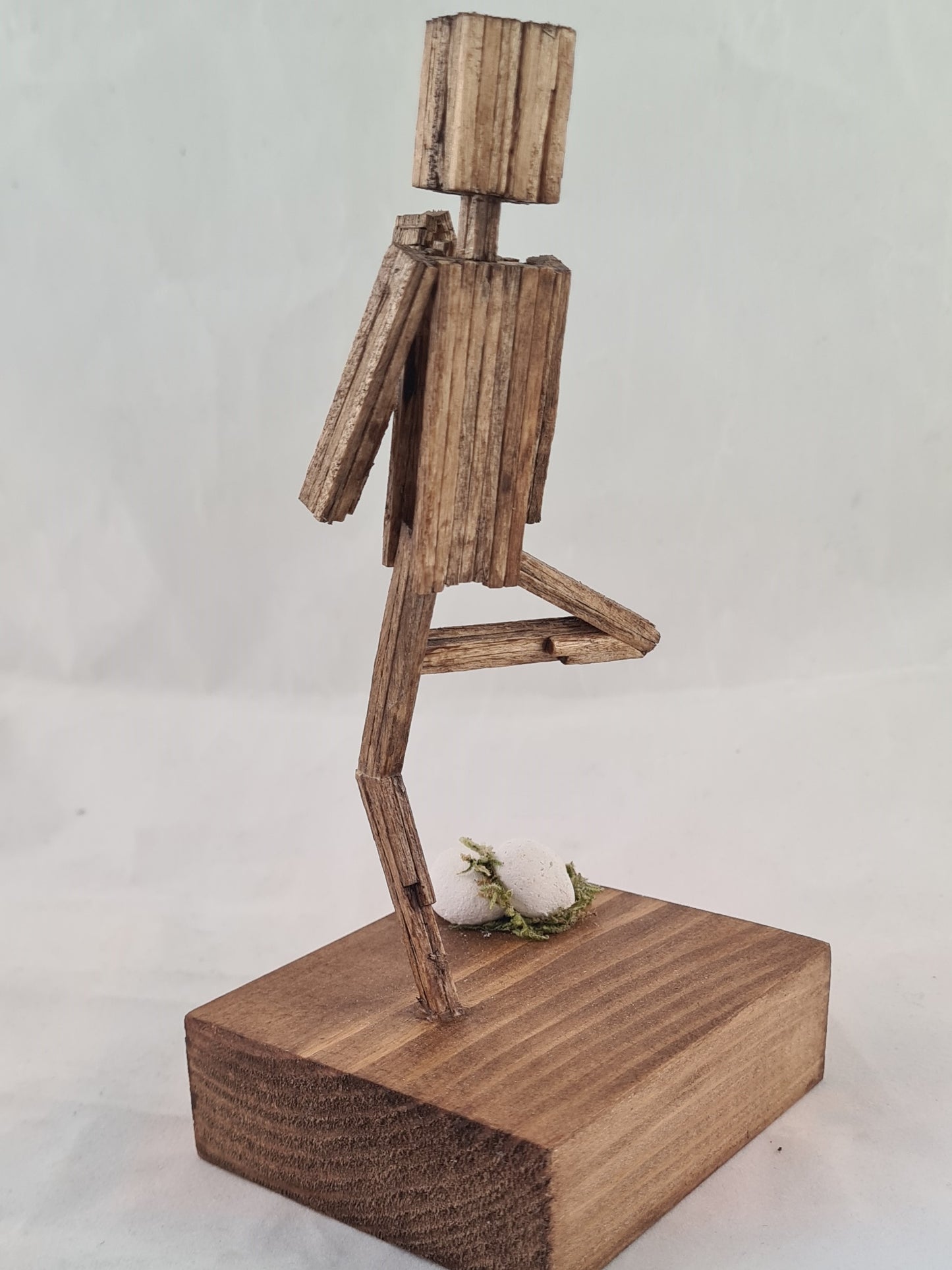 Tree Pose - Handcrafted Wooden Matchstick Figures - Gifts, Ornaments and Decor By Tiggidy Designs