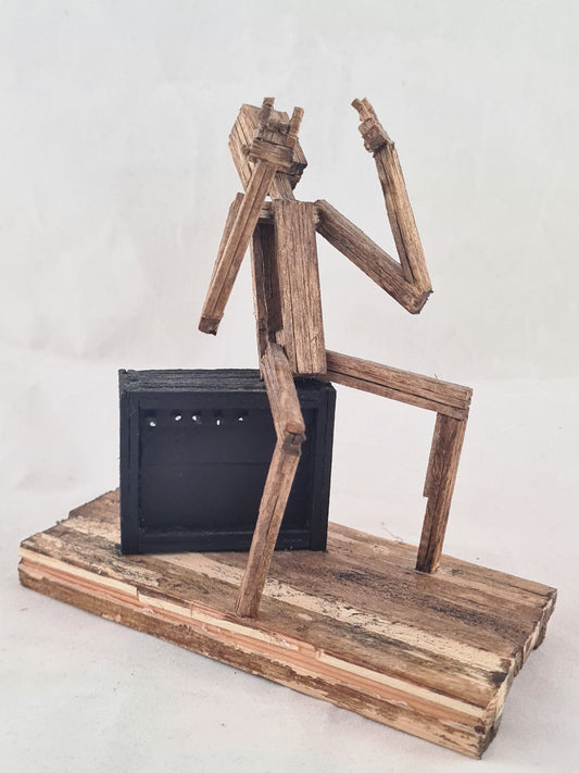 Rock On! - Handcrafted Wooden Matchstick Figures - Gifts, Ornaments and Decor By Tiggidy Designs