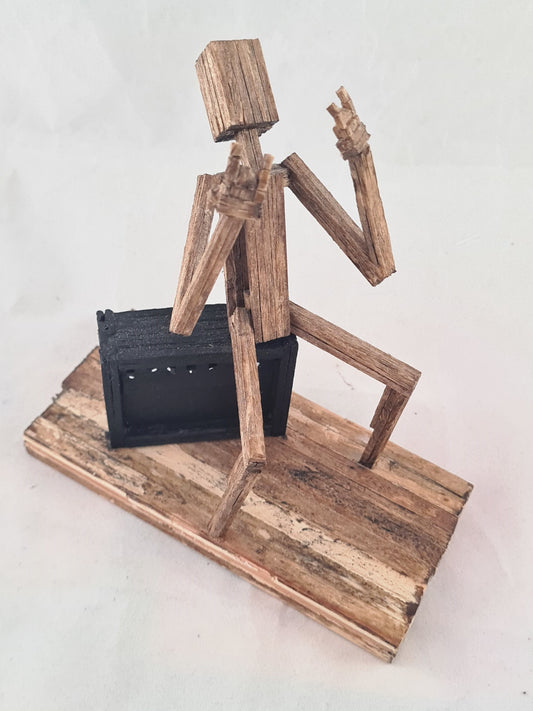 Rock On! - Handcrafted Wooden Matchstick Figures - Gifts, Ornaments and Decor By Tiggidy Designs