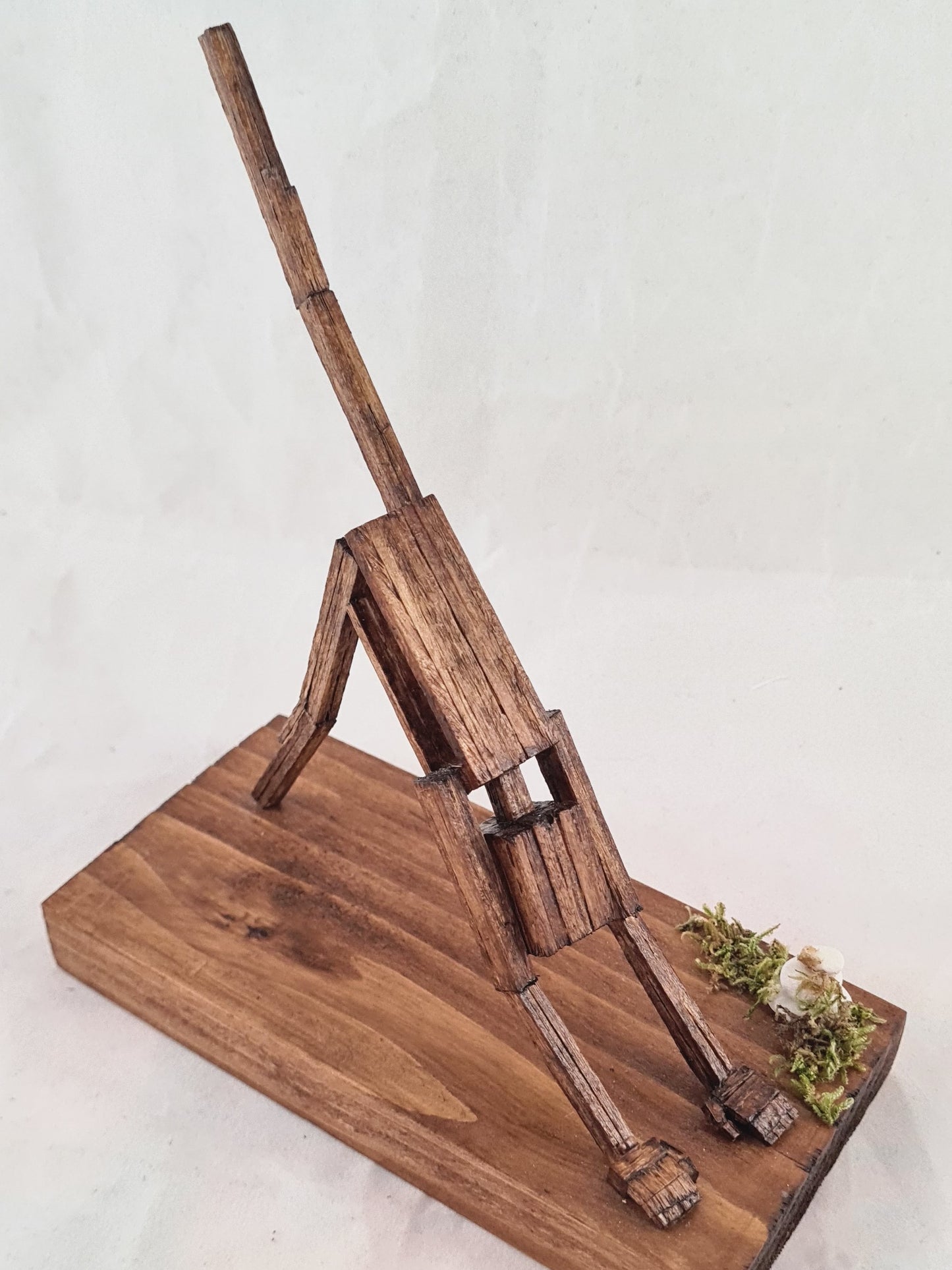 Downward Facing Dog Split - Handcrafted Wooden Matchstick Figures - Gifts, Ornaments and Decor By Tiggidy Designs