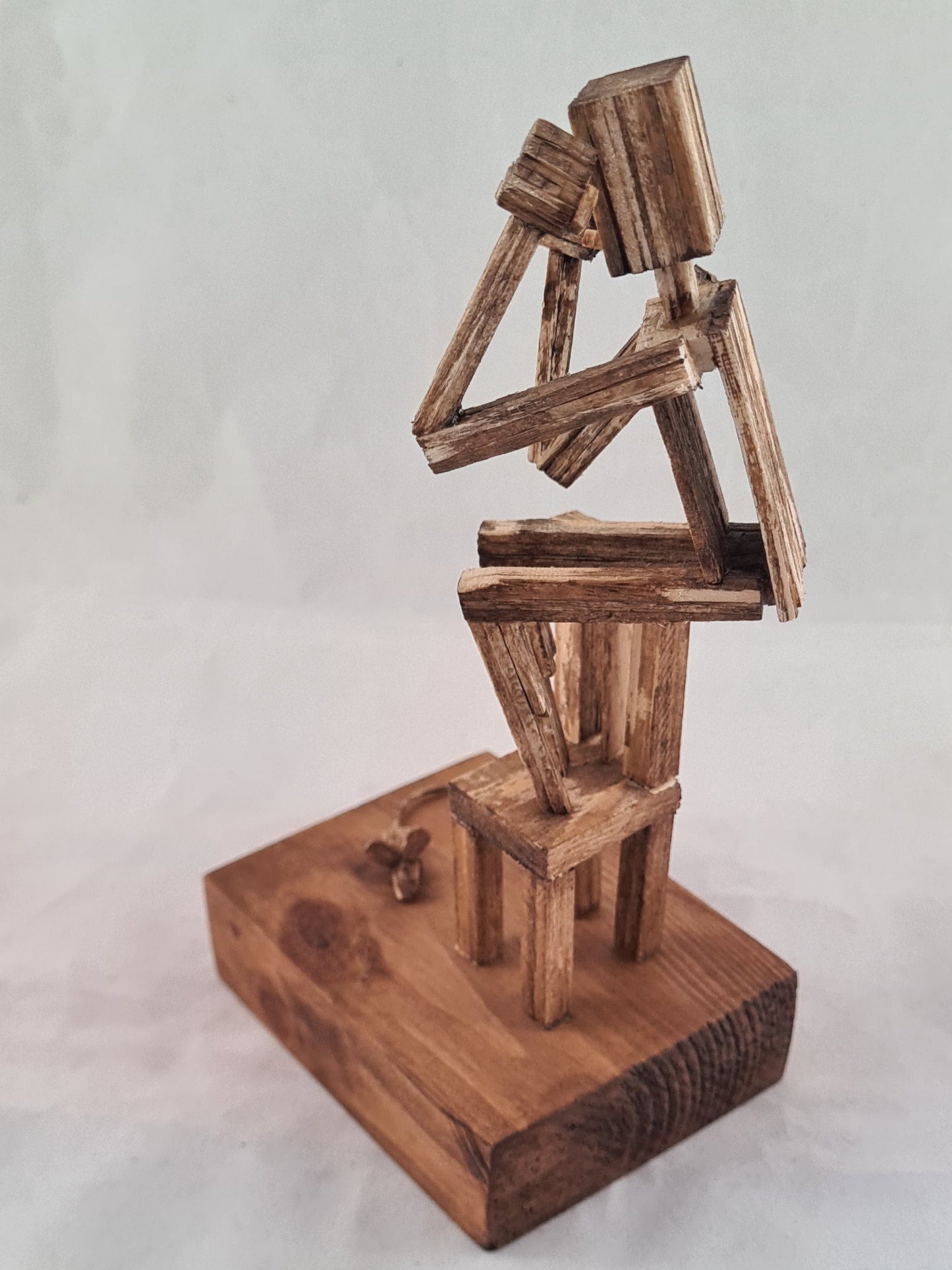 Mouse! - Handcrafted Wooden Matchstick Figures - Gifts, Ornaments and Decor By Tiggidy Designs
