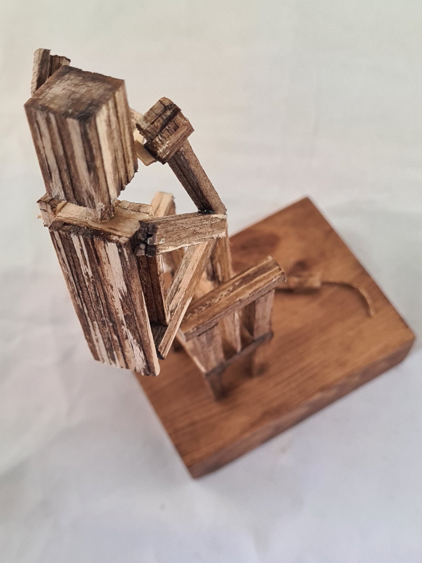 Mouse! - Handcrafted Wooden Matchstick Figures - Gifts, Ornaments and Decor By Tiggidy Designs