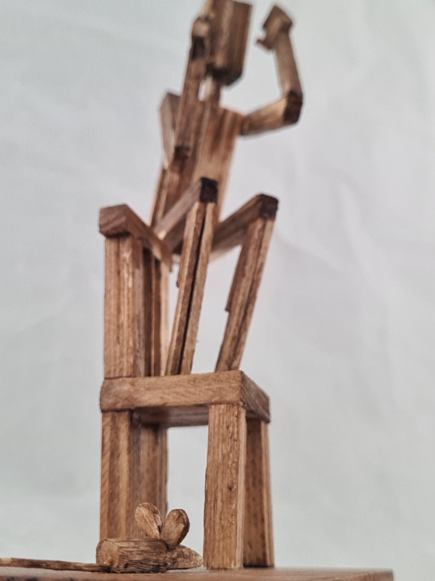 Mouse! - Handcrafted Wooden Matchstick Figures - Gifts, Ornaments and Decor By Tiggidy Designs