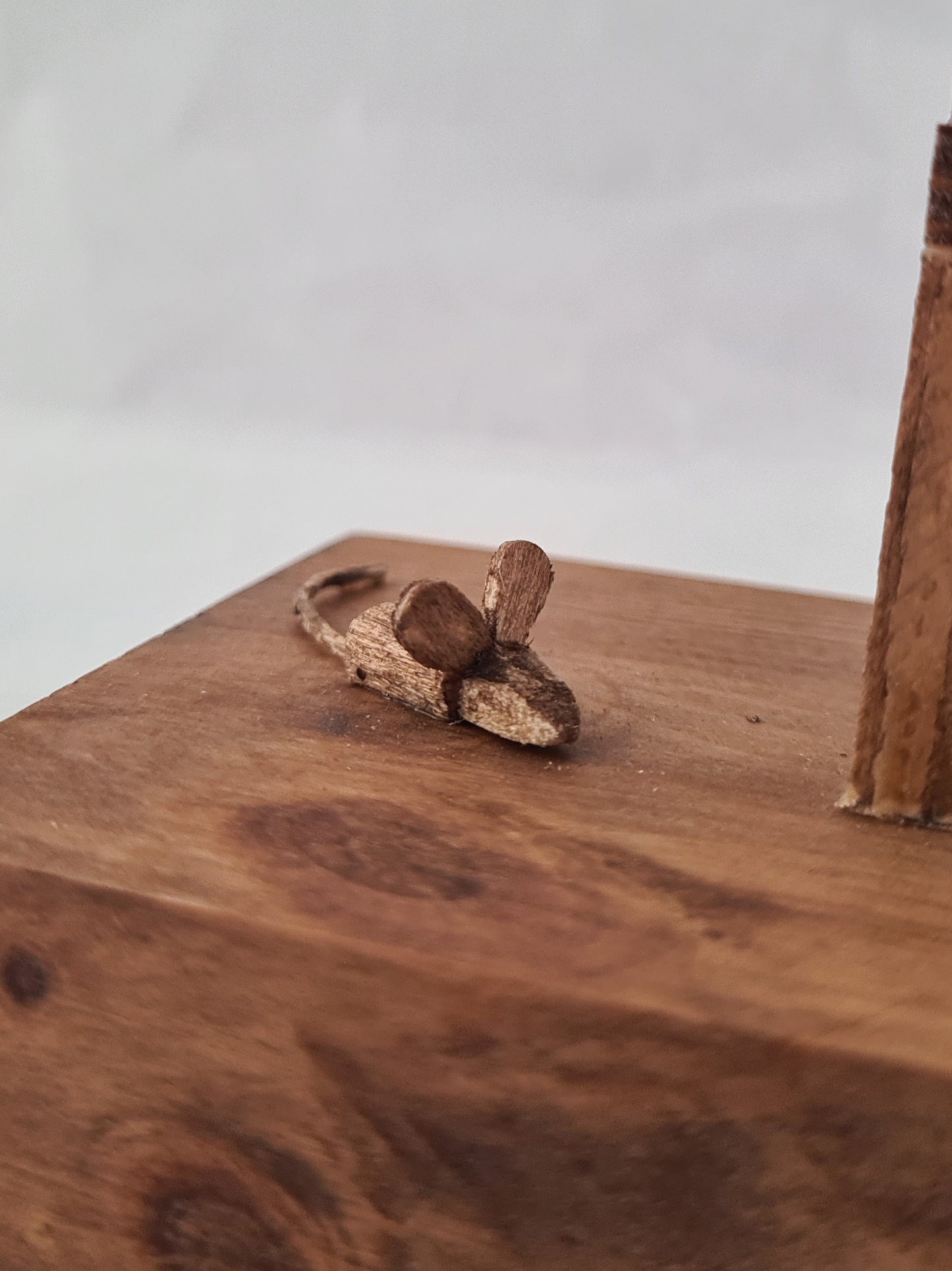 Mouse! - Handcrafted Wooden Matchstick Figures - Gifts, Ornaments and Decor By Tiggidy Designs