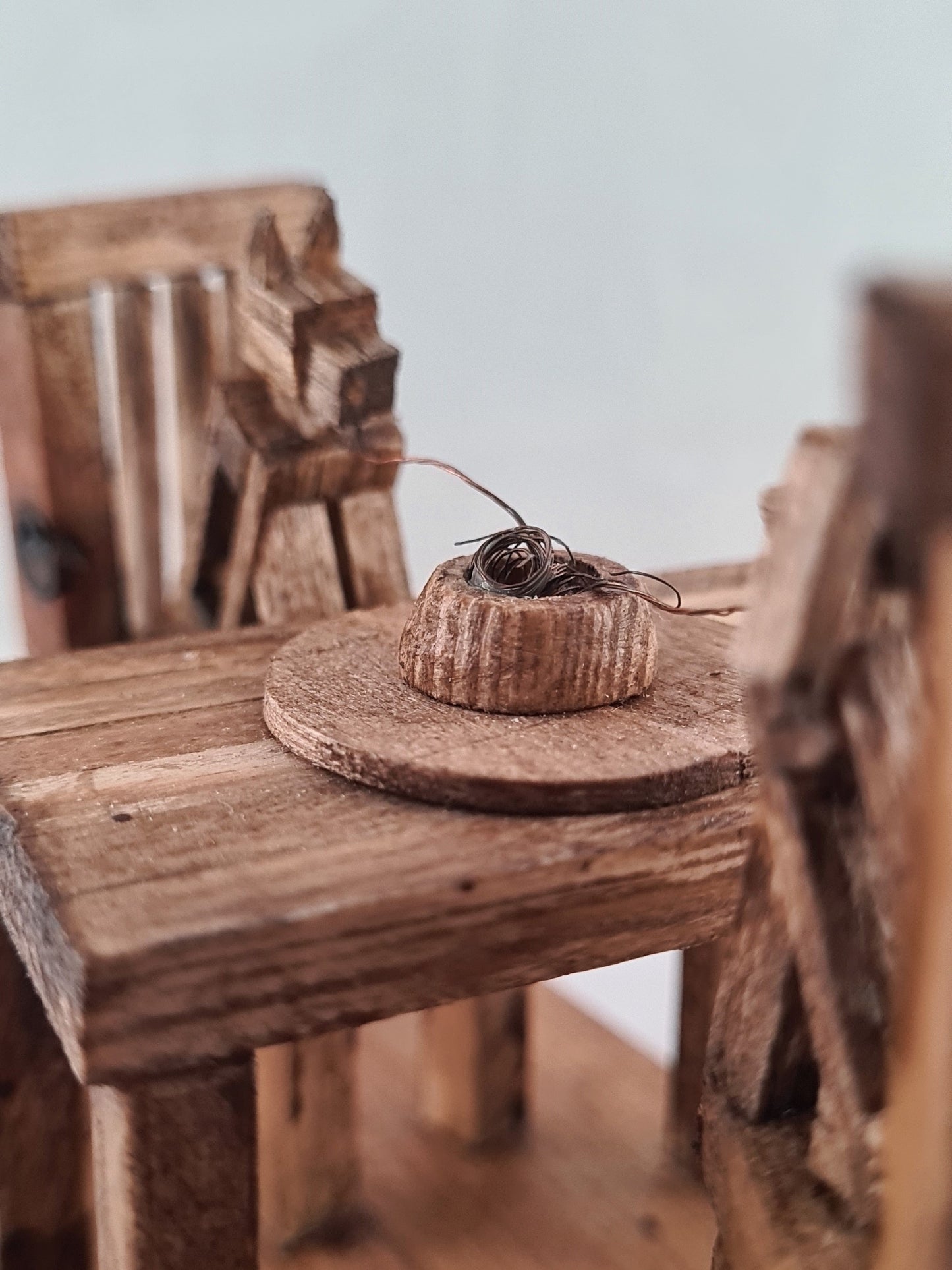 Lady And The Tramp - Handcrafted Wooden Matchstick Figures - Gifts, Ornaments and Decor By Tiggidy Designs