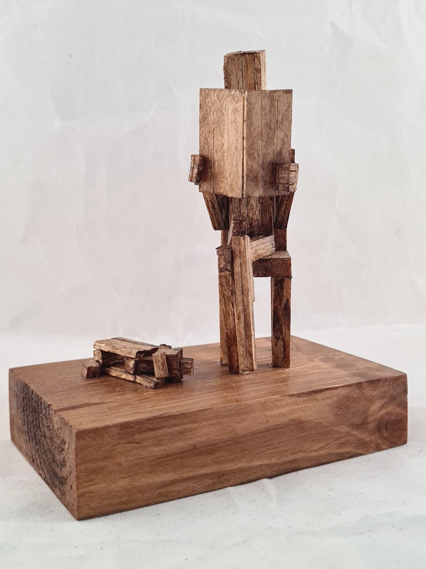 Good Book And A Good Boy - Handcrafted Wooden Matchstick Figures - Gifts, Ornaments and Decor By Tiggidy Designs