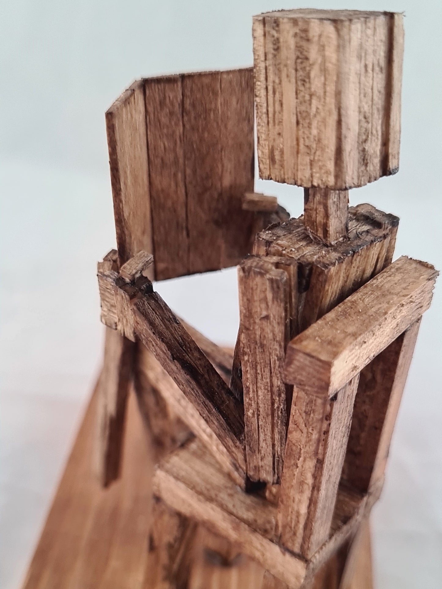 Good Book And A Good Boy - Handcrafted Wooden Matchstick Figures - Gifts, Ornaments and Decor By Tiggidy Designs