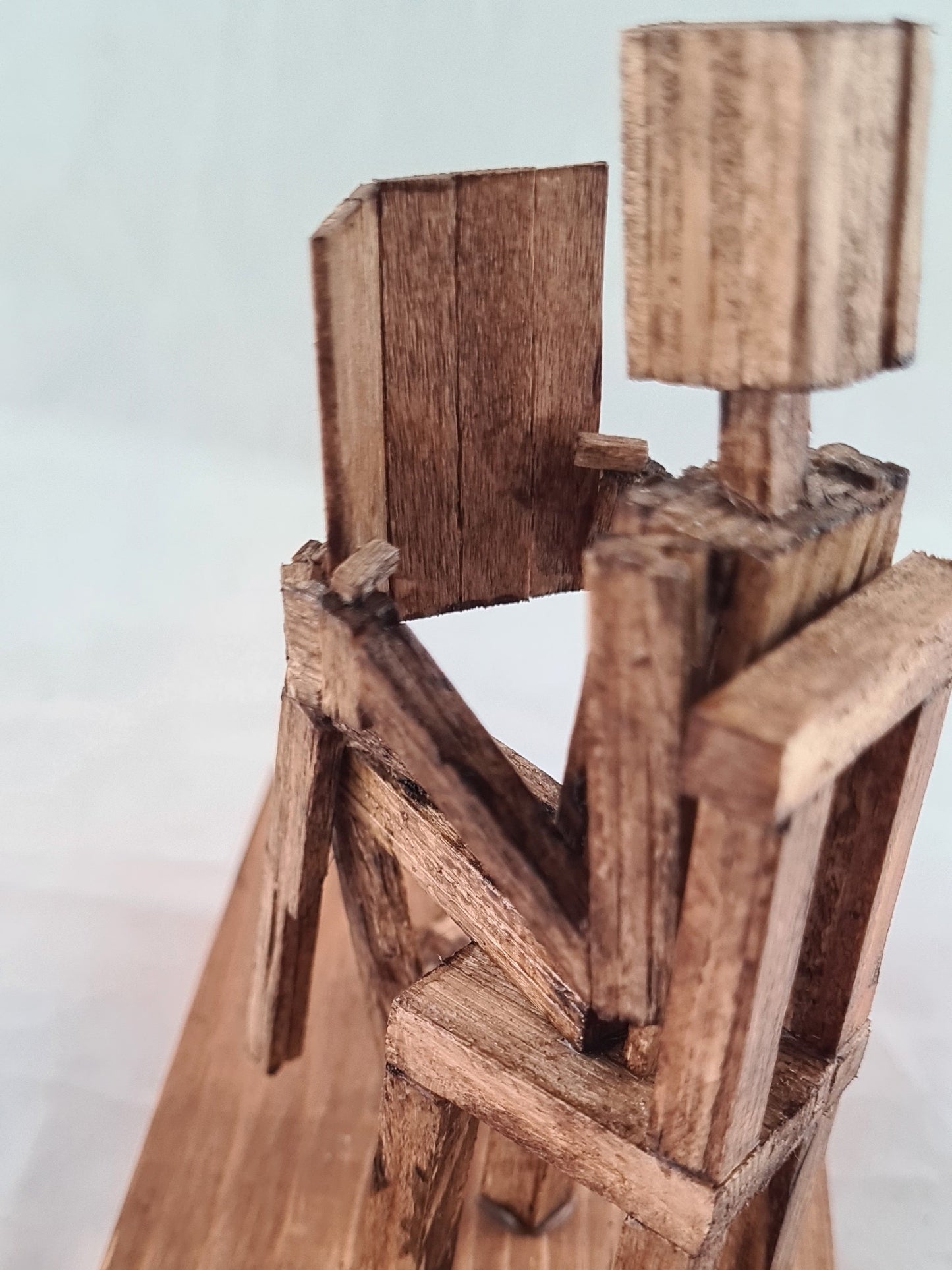 Good Book And A Good Boy - Handcrafted Wooden Matchstick Figures - Gifts, Ornaments and Decor By Tiggidy Designs