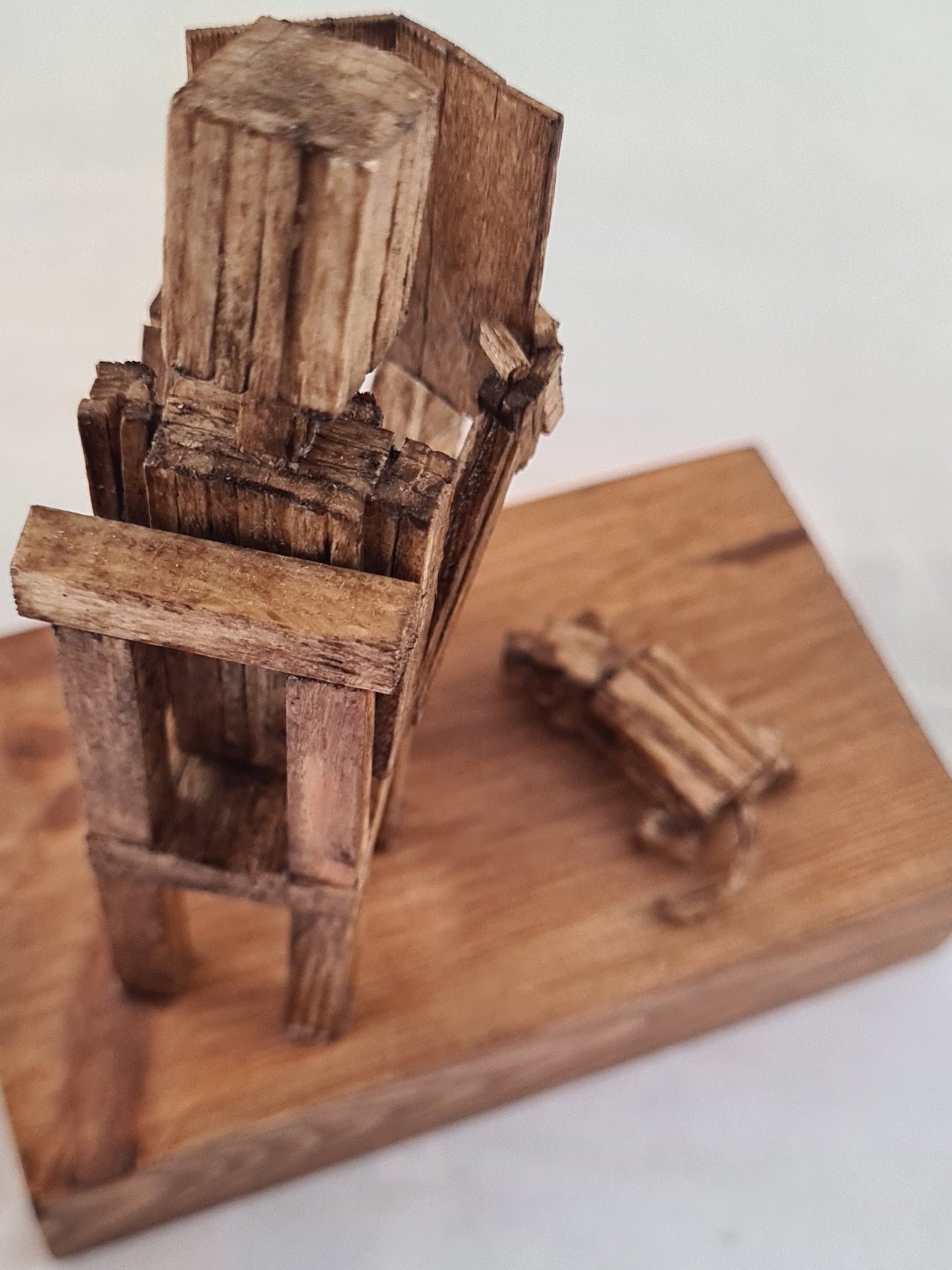 Good Book And A Good Boy - Handcrafted Wooden Matchstick Figures - Gifts, Ornaments and Decor By Tiggidy Designs