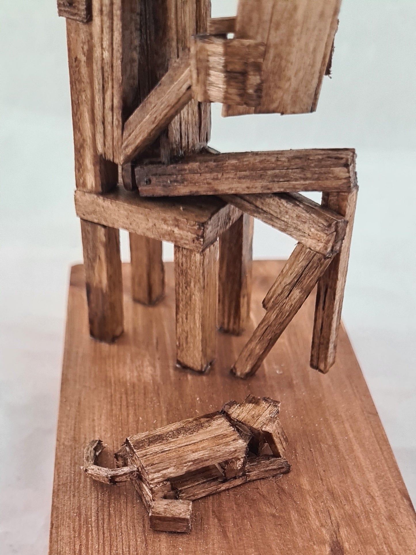 Good Book And A Good Boy - Handcrafted Wooden Matchstick Figures - Gifts, Ornaments and Decor By Tiggidy Designs