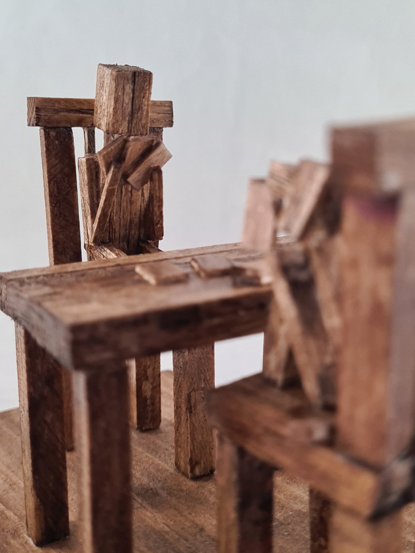 High Stakes - Handcrafted Wooden Matchstick Figures - Gifts, Ornaments and Decor By Tiggidy Designs