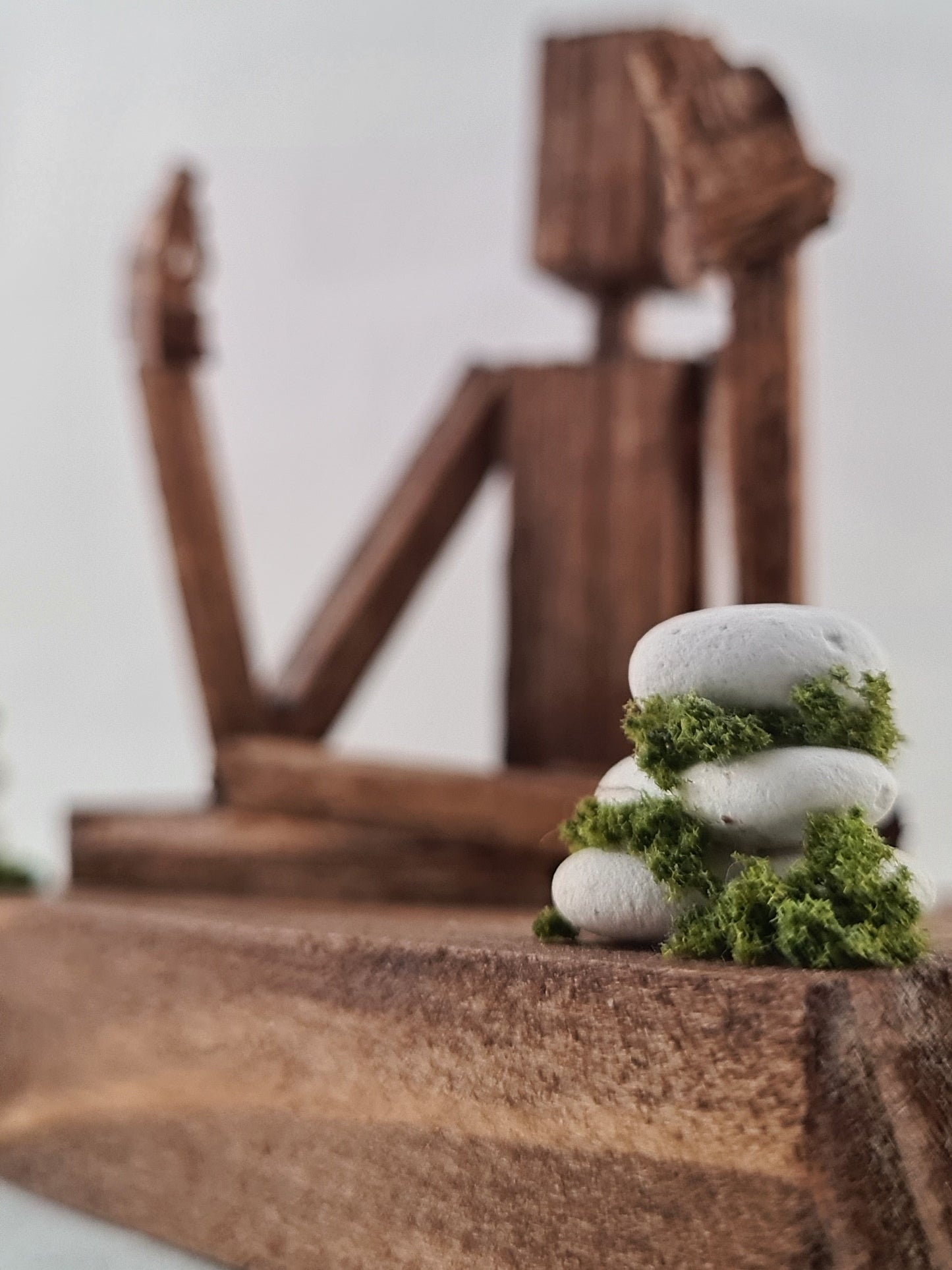 Lotus Pose/Sukhasana - Handcrafted Wooden Matchstick Figures - Gifts, Ornaments and Decor By Tiggidy Designs