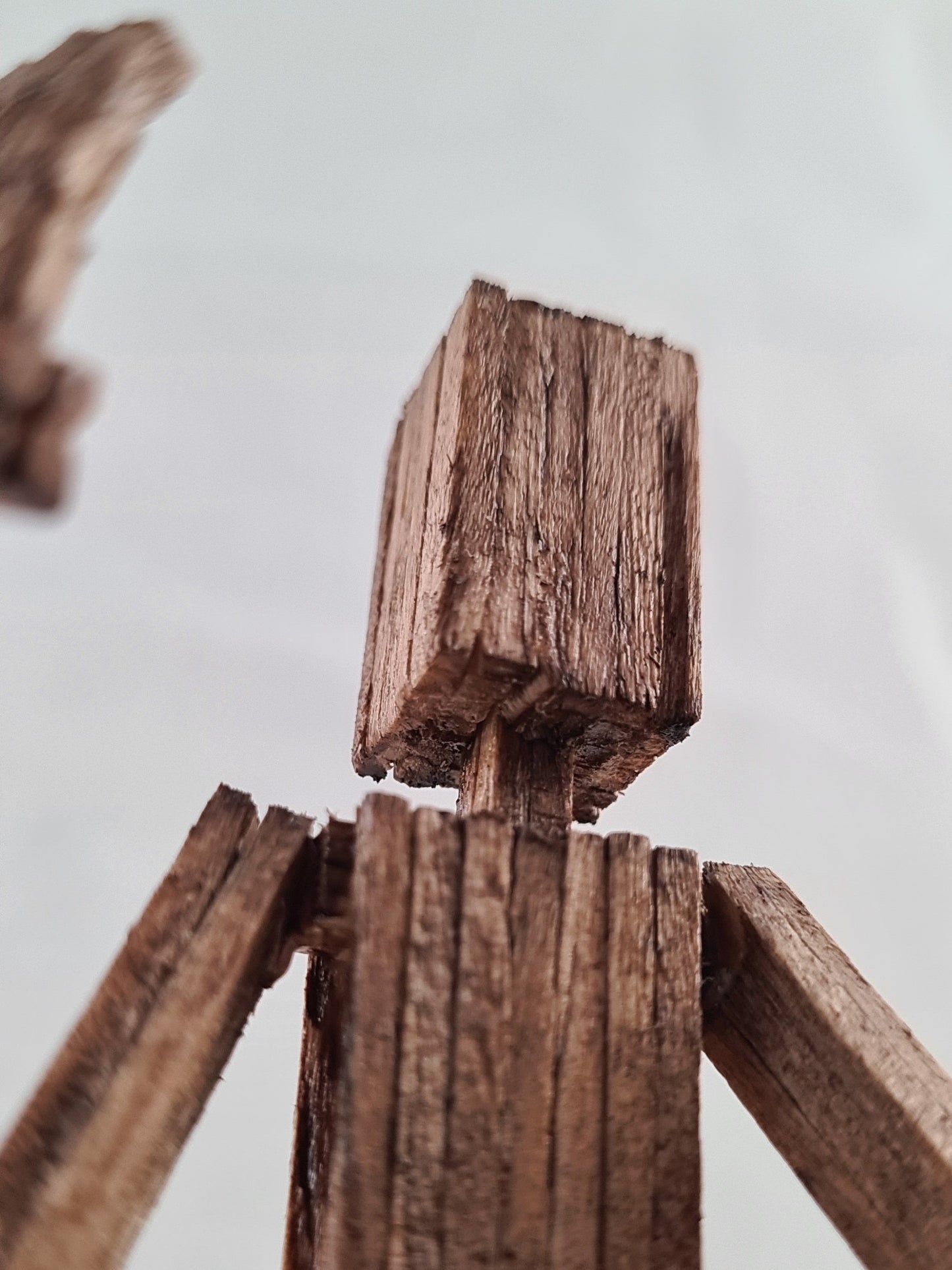 Lotus Pose/Sukhasana - Handcrafted Wooden Matchstick Figures - Gifts, Ornaments and Decor By Tiggidy Designs