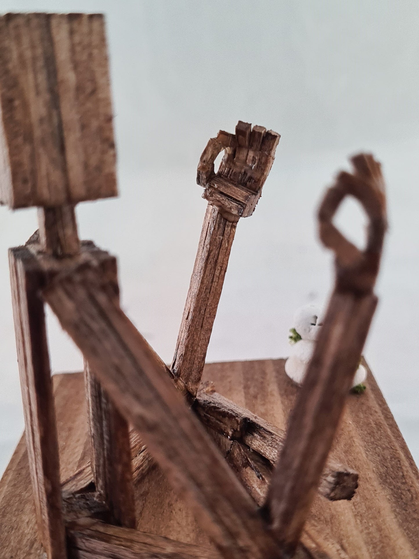 Lotus Pose/Sukhasana - Handcrafted Wooden Matchstick Figures - Gifts, Ornaments and Decor By Tiggidy Designs