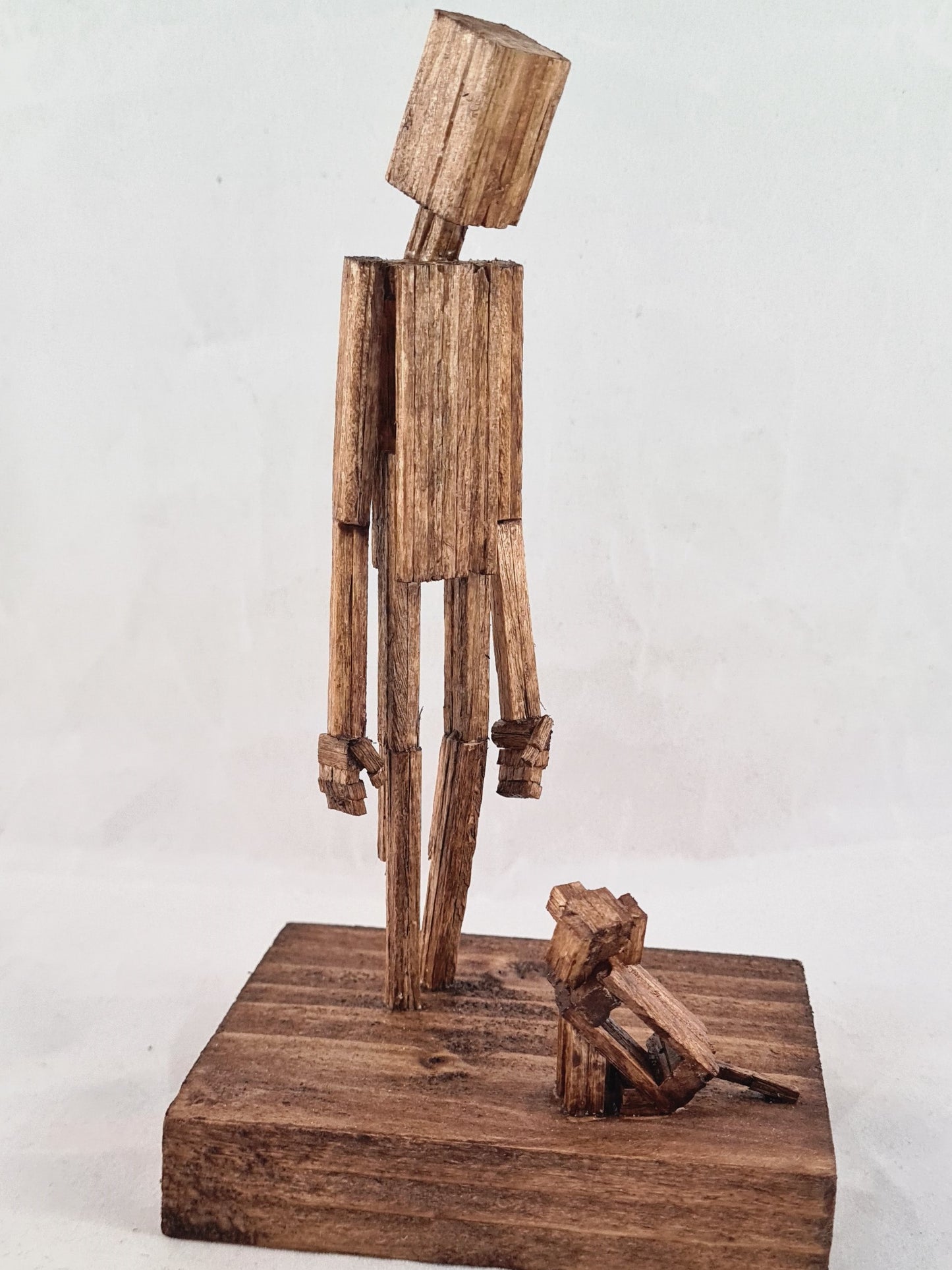 Hey Little Buddy - Handcrafted Wooden Matchstick Figures - Gifts, Ornaments and Decor By Tiggidy Designs