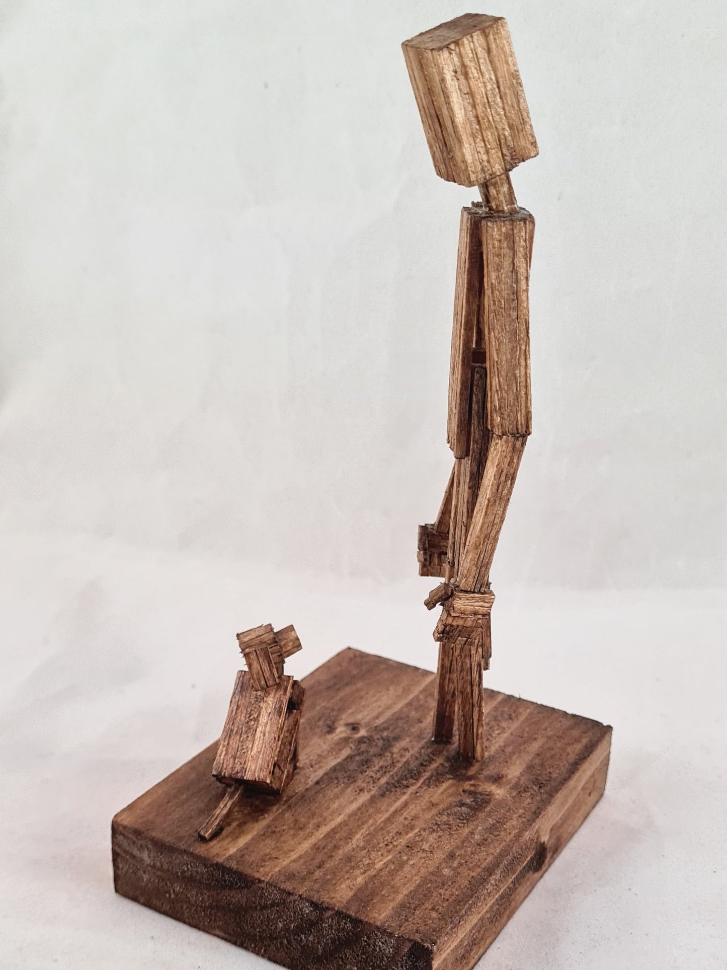 Hey Little Buddy - Handcrafted Wooden Matchstick Figures - Gifts, Ornaments and Decor By Tiggidy Designs