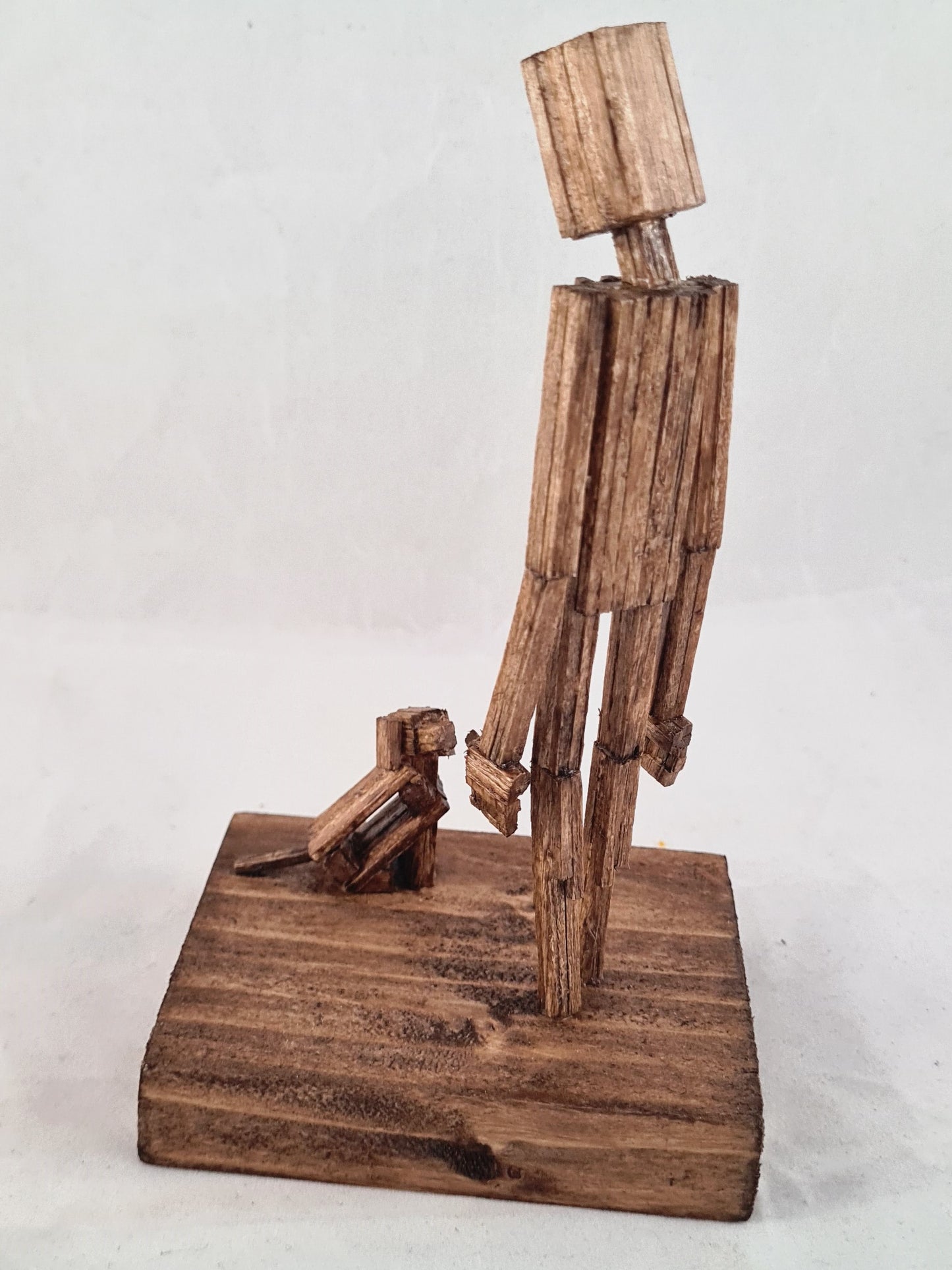 Hey Little Buddy - Handcrafted Wooden Matchstick Figures - Gifts, Ornaments and Decor By Tiggidy Designs