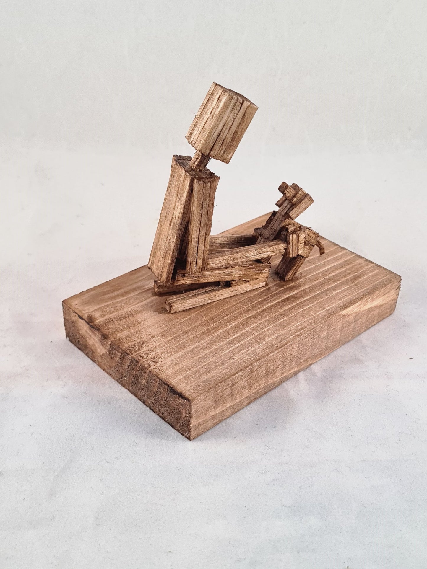 Mans Best Friend - Handcrafted Wooden Matchstick Figures - Gifts, Ornaments and Decor By Tiggidy Designs