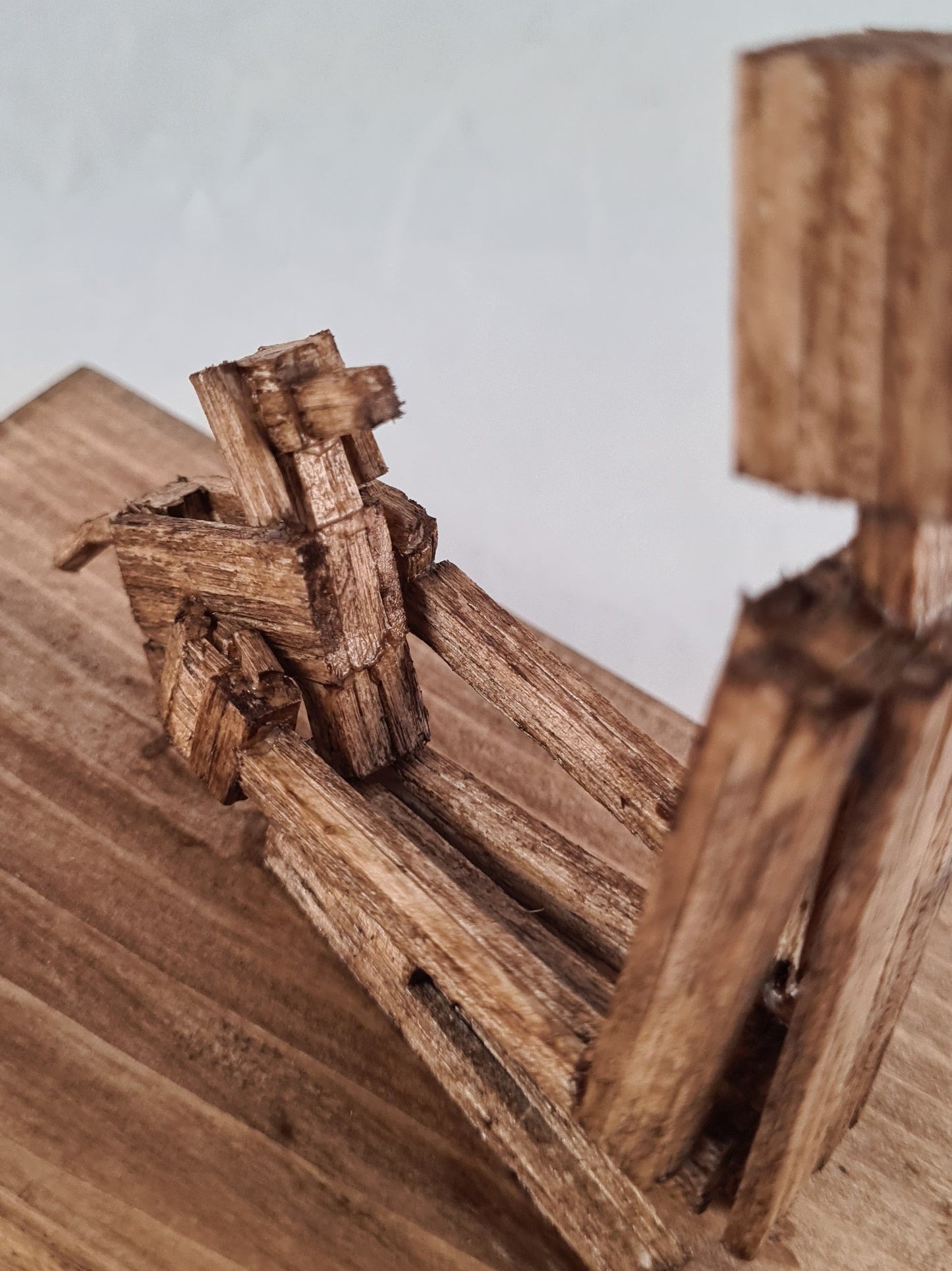 Mans Best Friend - Handcrafted Wooden Matchstick Figures - Gifts, Ornaments and Decor By Tiggidy Designs