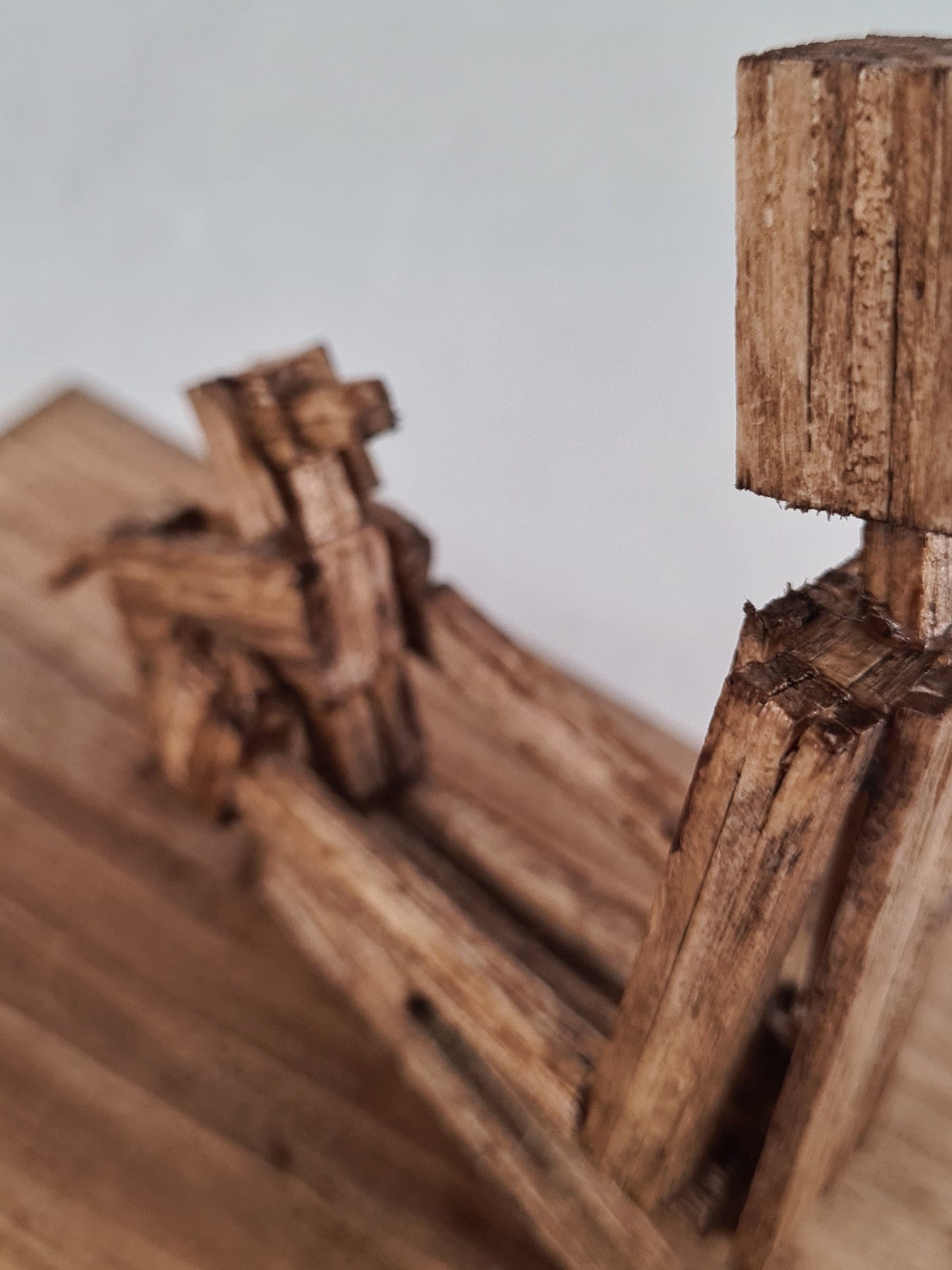 Mans Best Friend - Handcrafted Wooden Matchstick Figures - Gifts, Ornaments and Decor By Tiggidy Designs