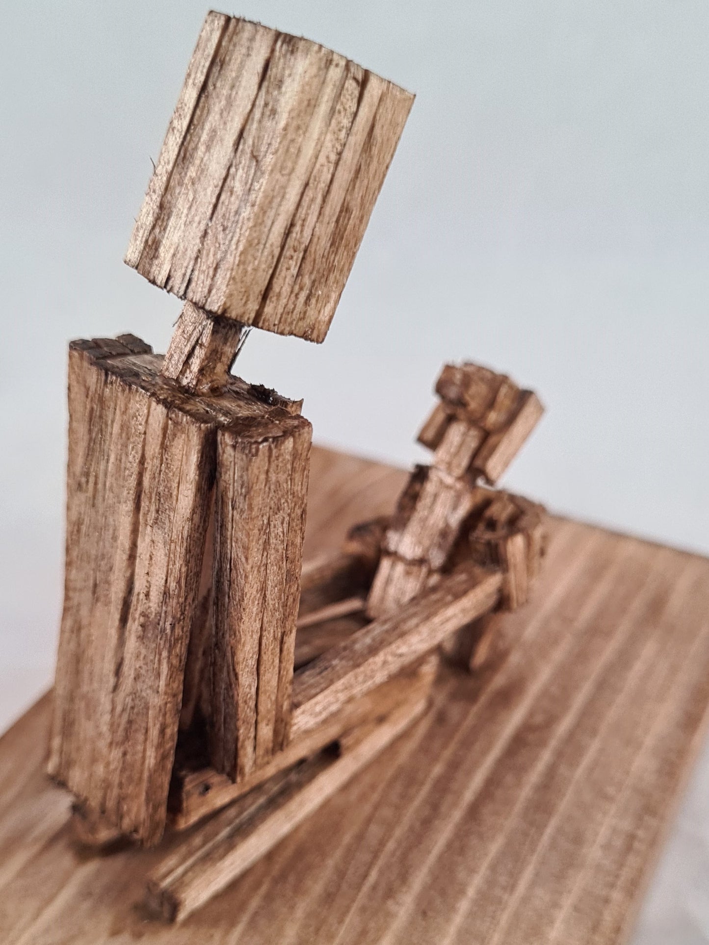 Mans Best Friend - Handcrafted Wooden Matchstick Figures - Gifts, Ornaments and Decor By Tiggidy Designs