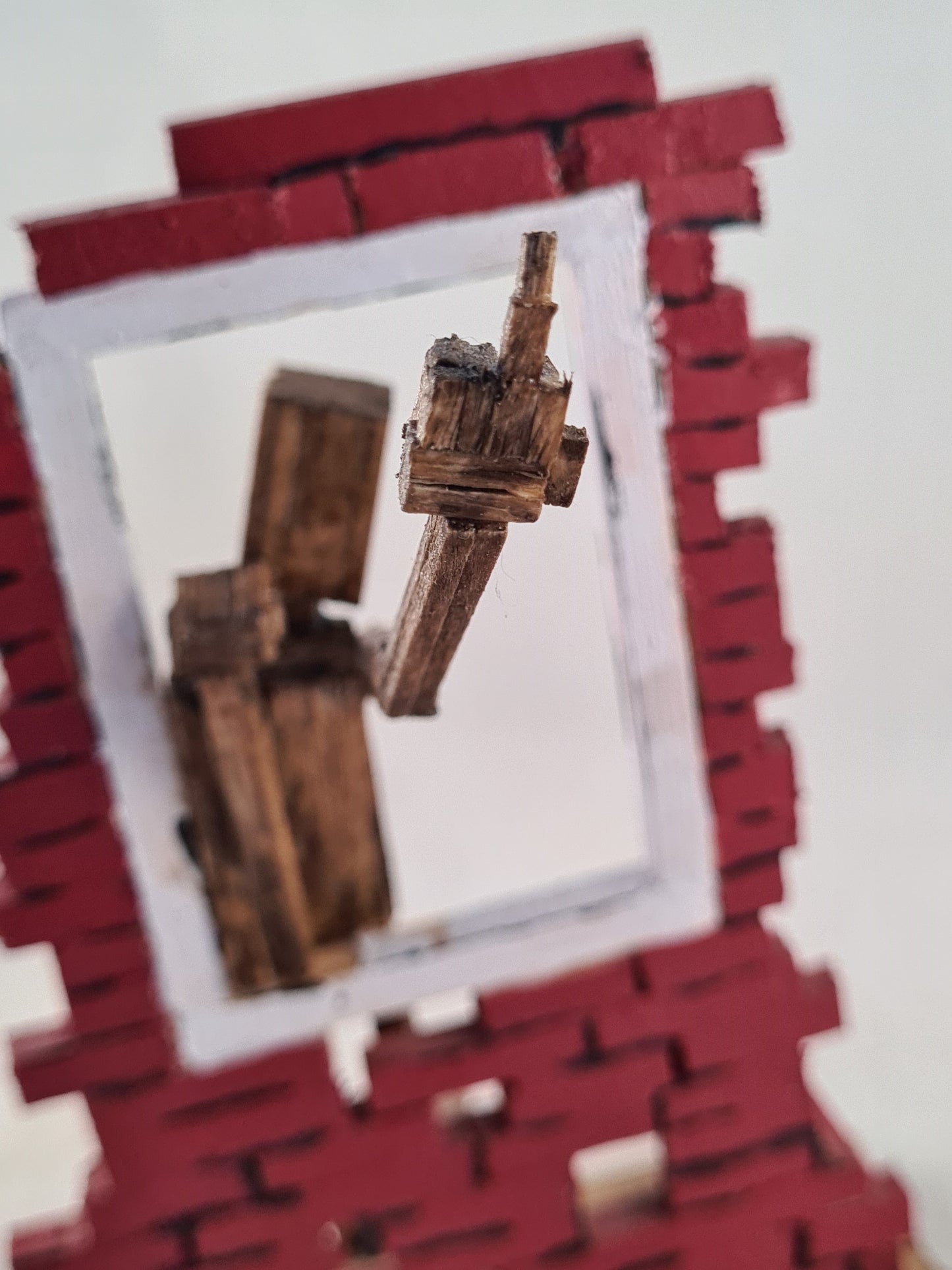 F**k You - Handcrafted Wooden Matchstick Figures - Gifts, Ornaments and Decor By Tiggidy Designs