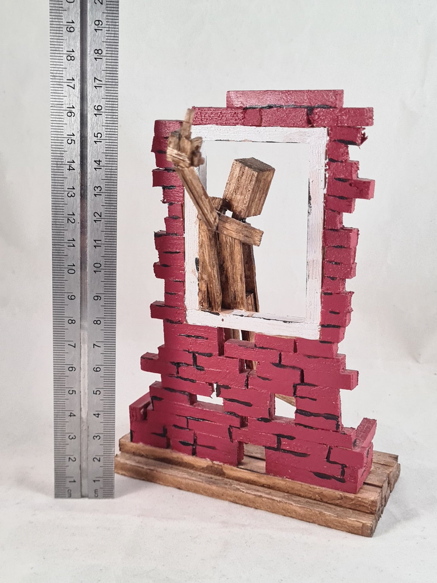 F**k You - Handcrafted Wooden Matchstick Figures - Gifts, Ornaments and Decor By Tiggidy Designs