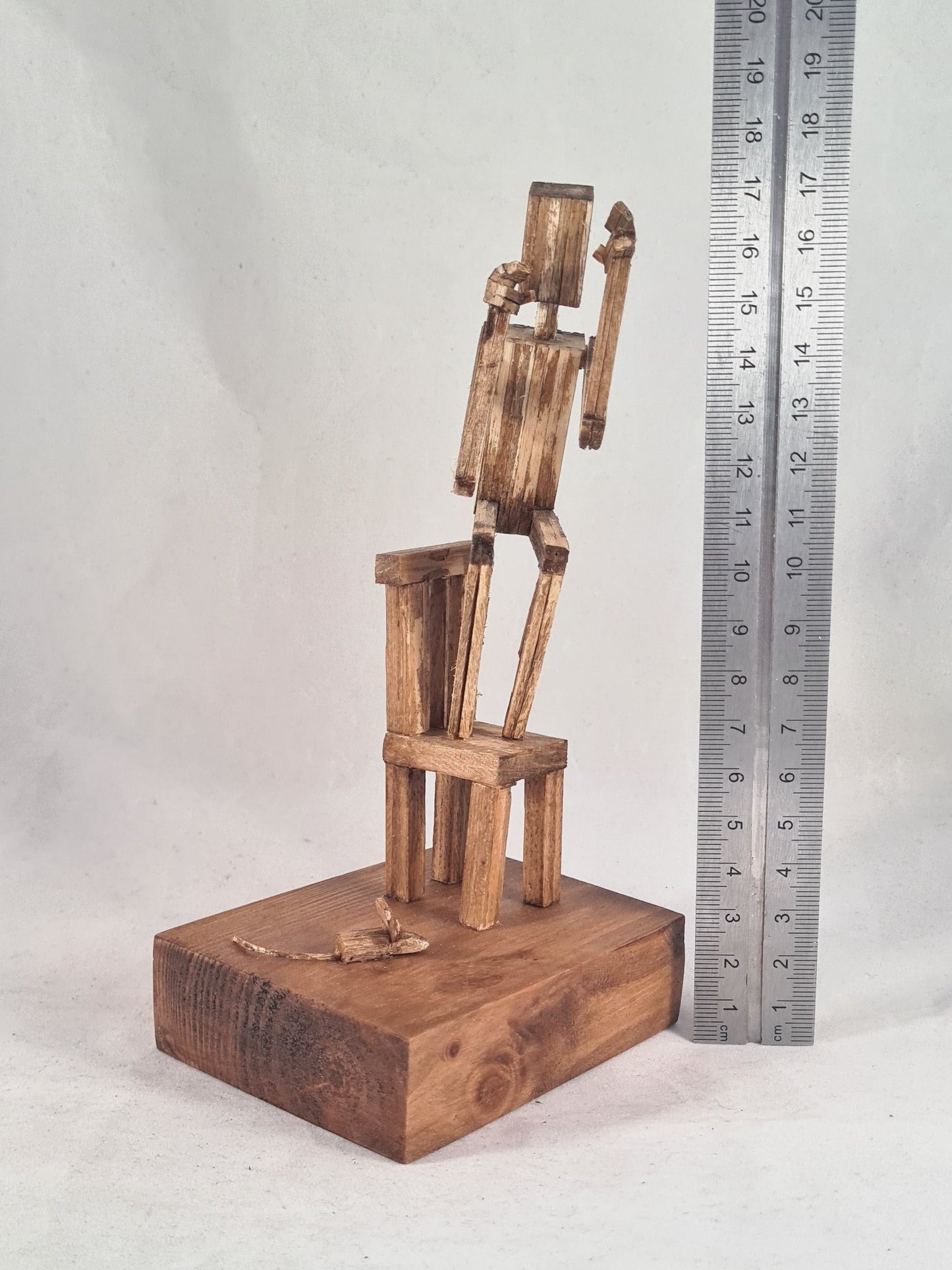 Mouse! - Handcrafted Wooden Matchstick Figures - Gifts, Ornaments and Decor By Tiggidy Designs