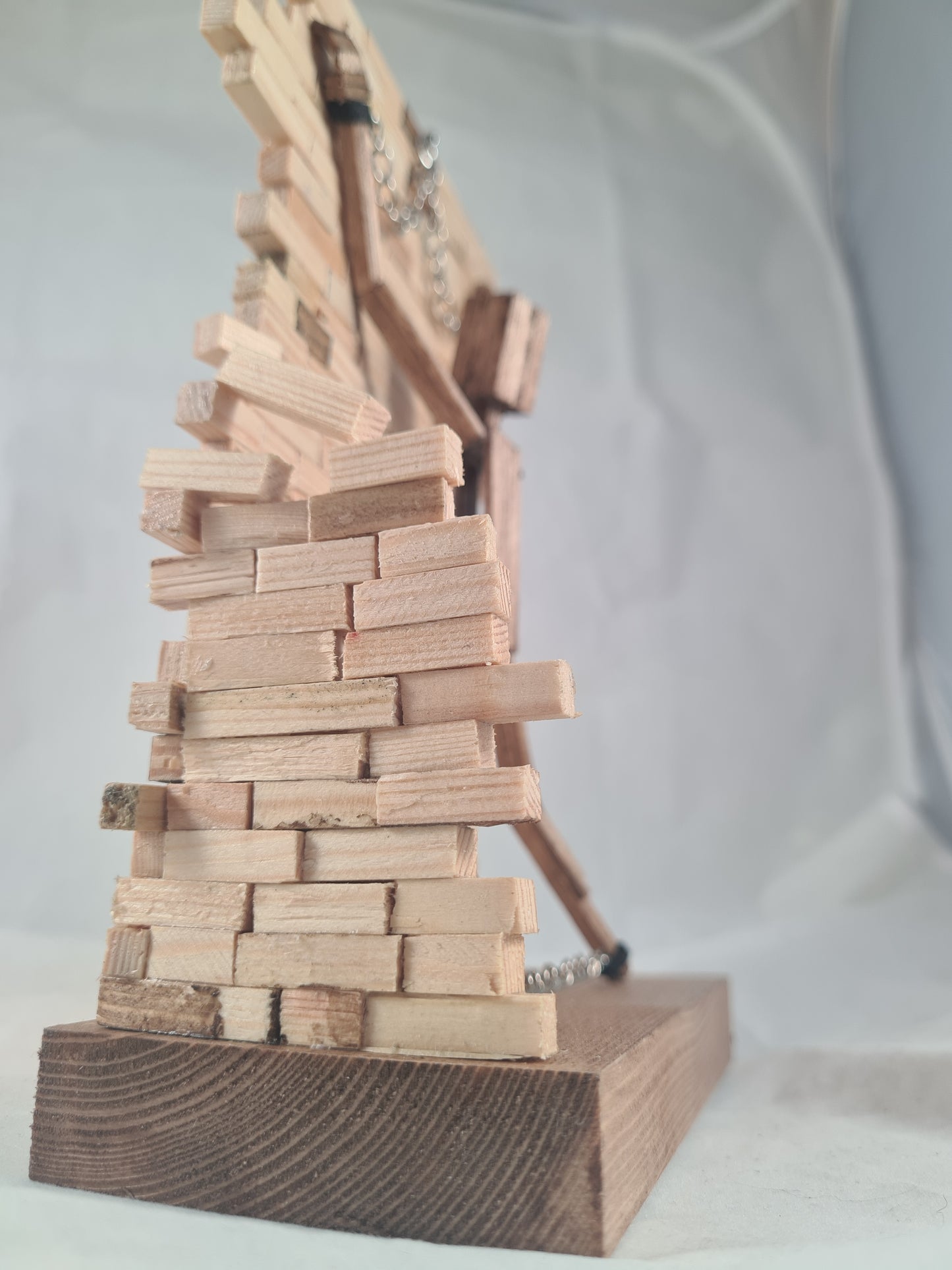 A Little Tied Up - Handcrafted Wooden Matchstick Figures - Gifts, Ornaments and Decor By Tiggidy Designs