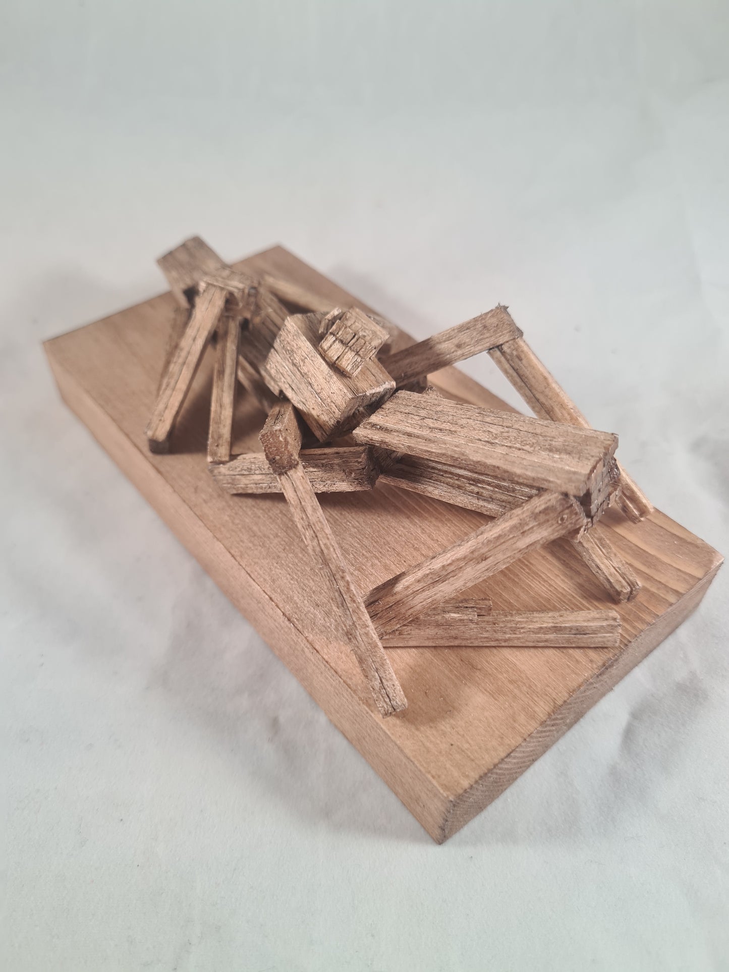 Dinner for Two - Handcrafted Wooden Matchstick Figures - Gifts, Ornaments and Decor By Tiggidy Designs