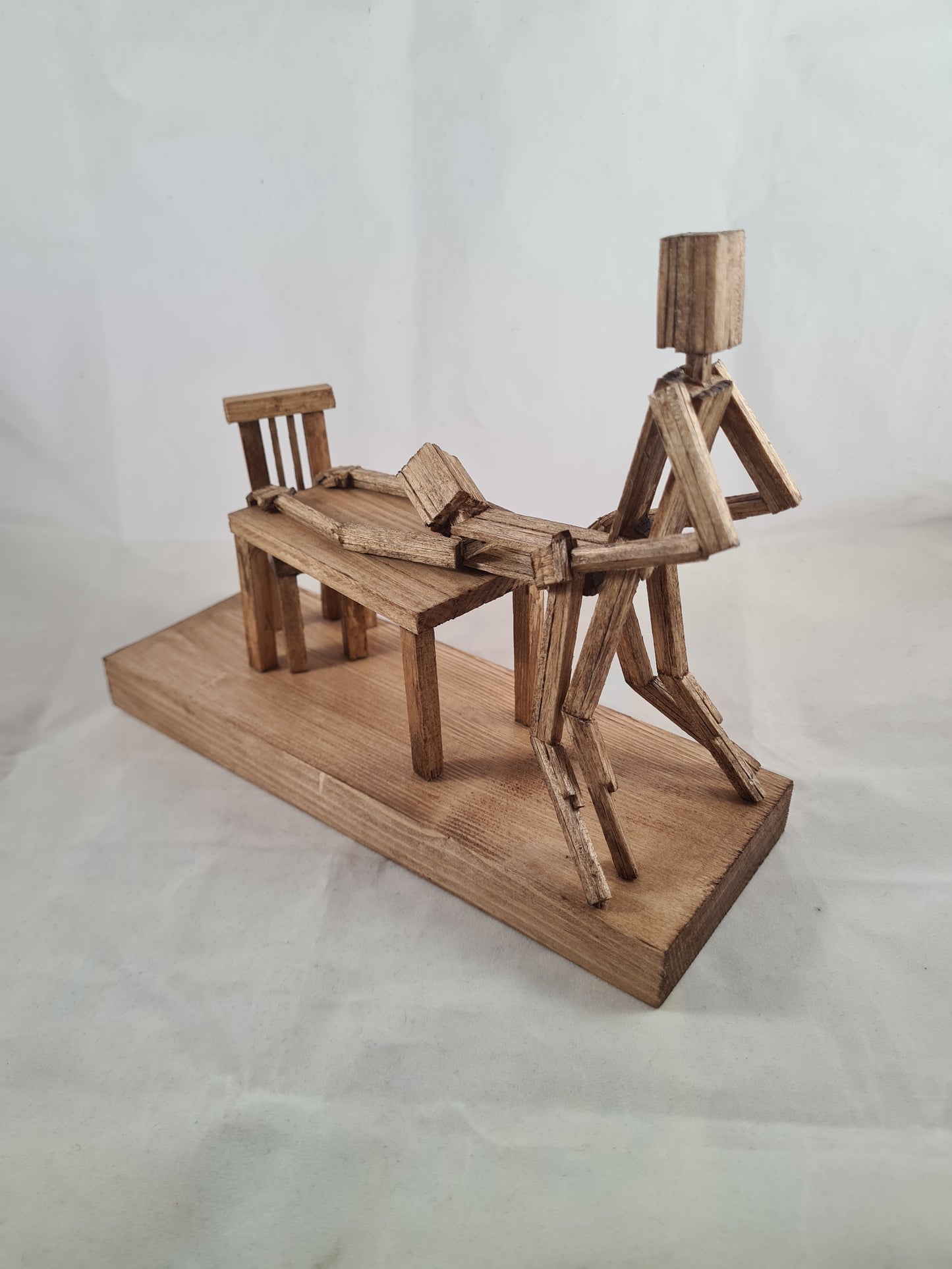 Table Top - Handcrafted Wooden Matchstick Figures - Gifts, Ornaments and Decor By Tiggidy Designs
