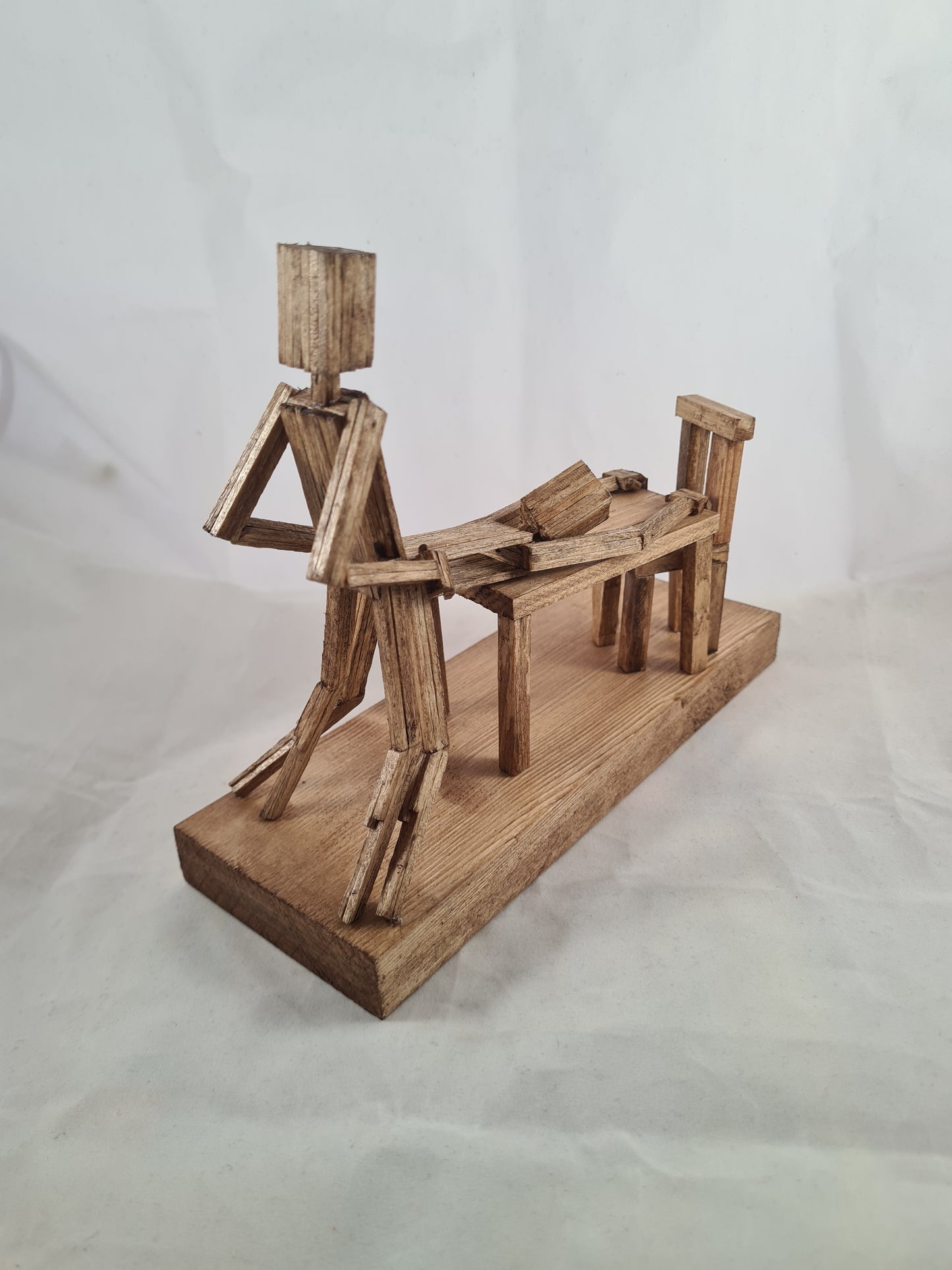 Table Top - Handcrafted Wooden Matchstick Figures - Gifts, Ornaments and Decor By Tiggidy Designs