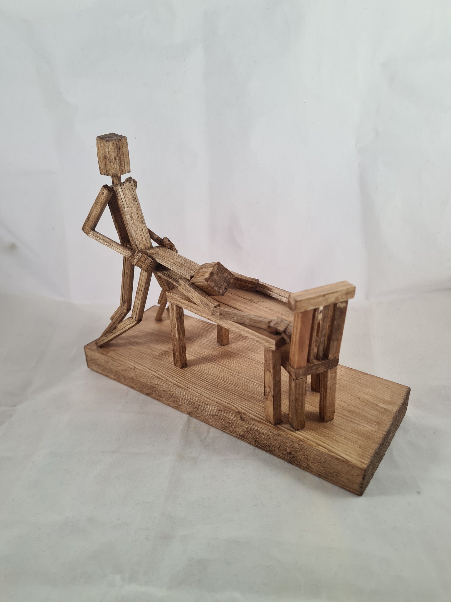 Table Top - Handcrafted Wooden Matchstick Figures - Gifts, Ornaments and Decor By Tiggidy Designs