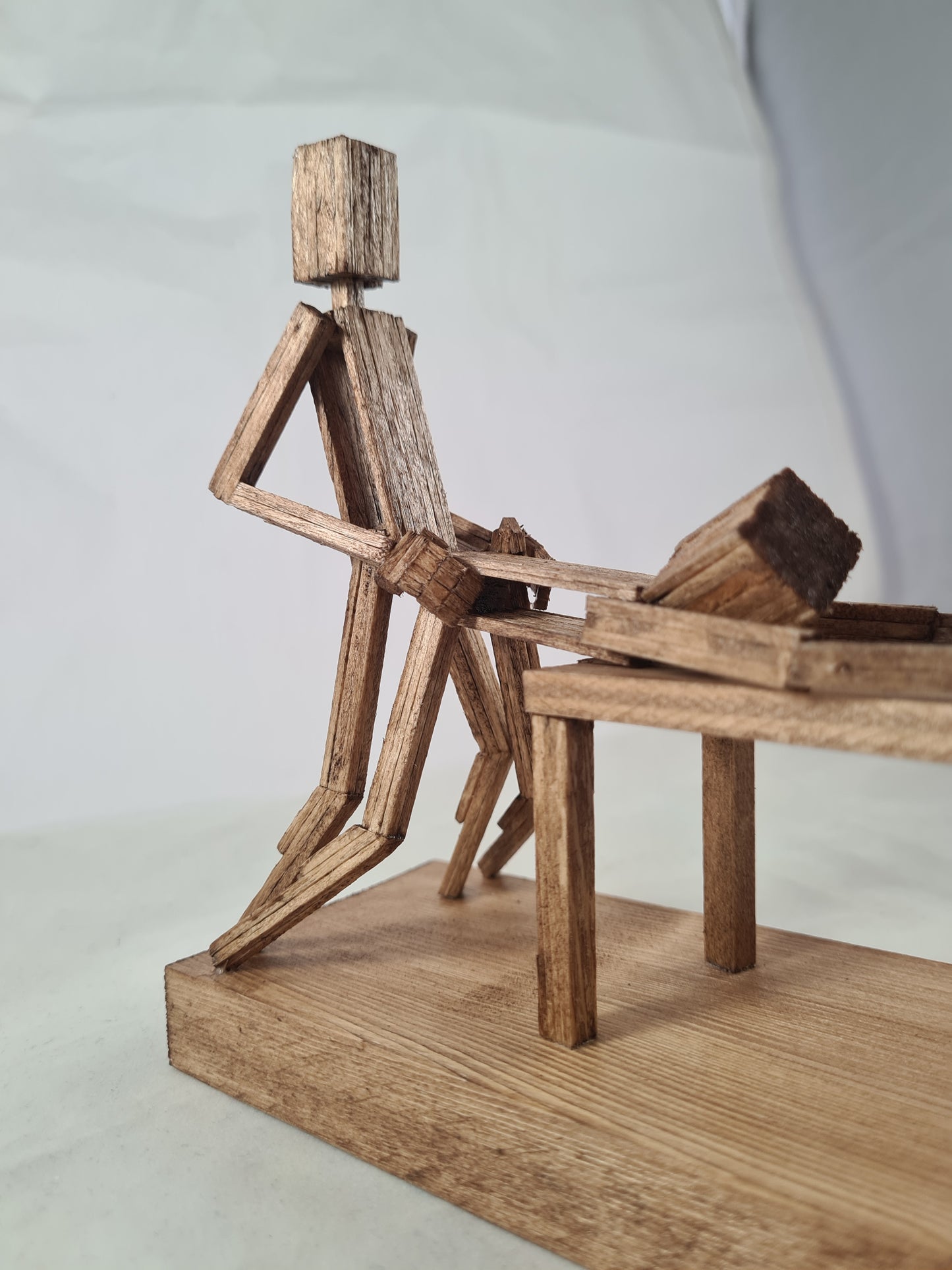 Table Top - Handcrafted Wooden Matchstick Figures - Gifts, Ornaments and Decor By Tiggidy Designs