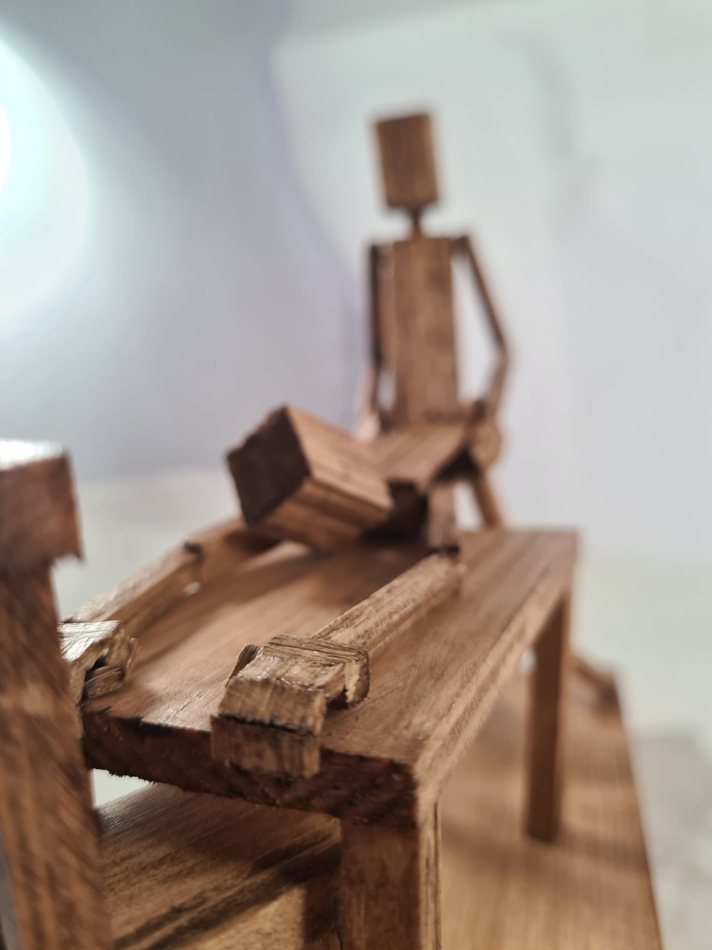 Table Top - Handcrafted Wooden Matchstick Figures - Gifts, Ornaments and Decor By Tiggidy Designs