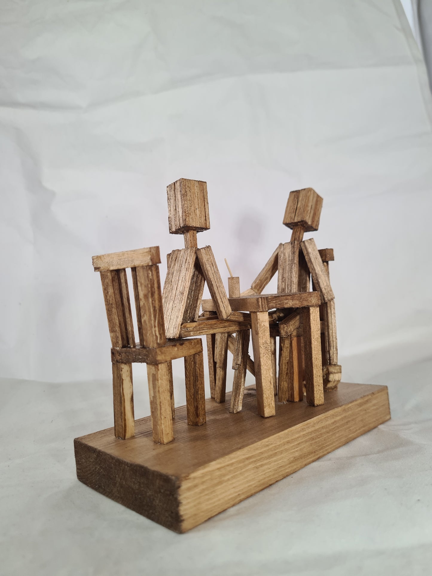 Sleight Of Hand - Handcrafted Wooden Matchstick Figures - Gifts, Ornaments and Decor By Tiggidy Designs