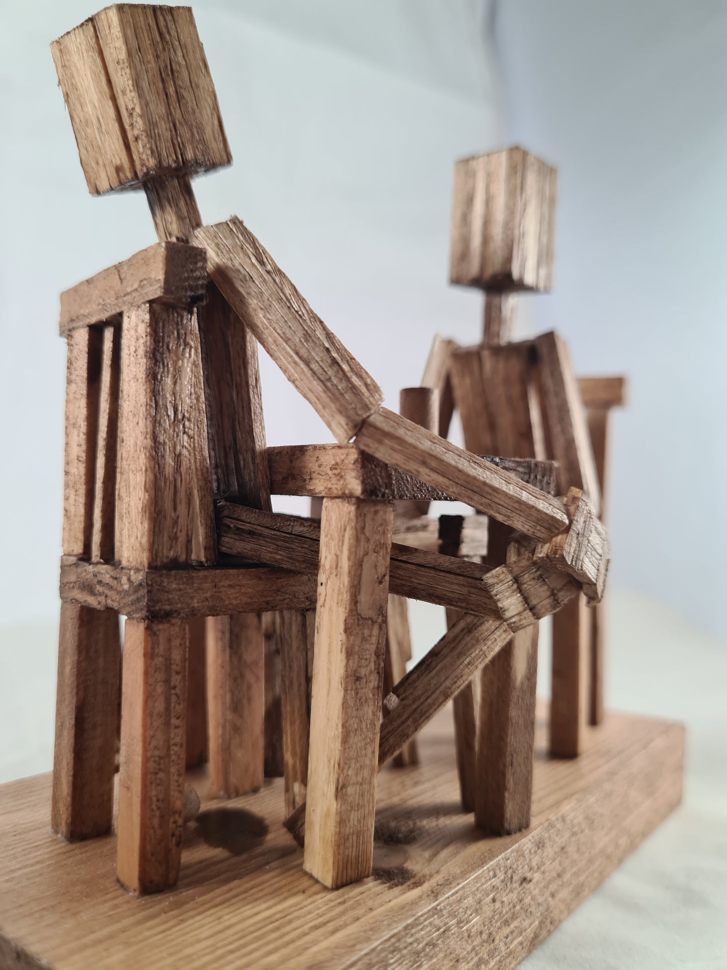 Sleight Of Hand - Handcrafted Wooden Matchstick Figures - Gifts, Ornaments and Decor By Tiggidy Designs
