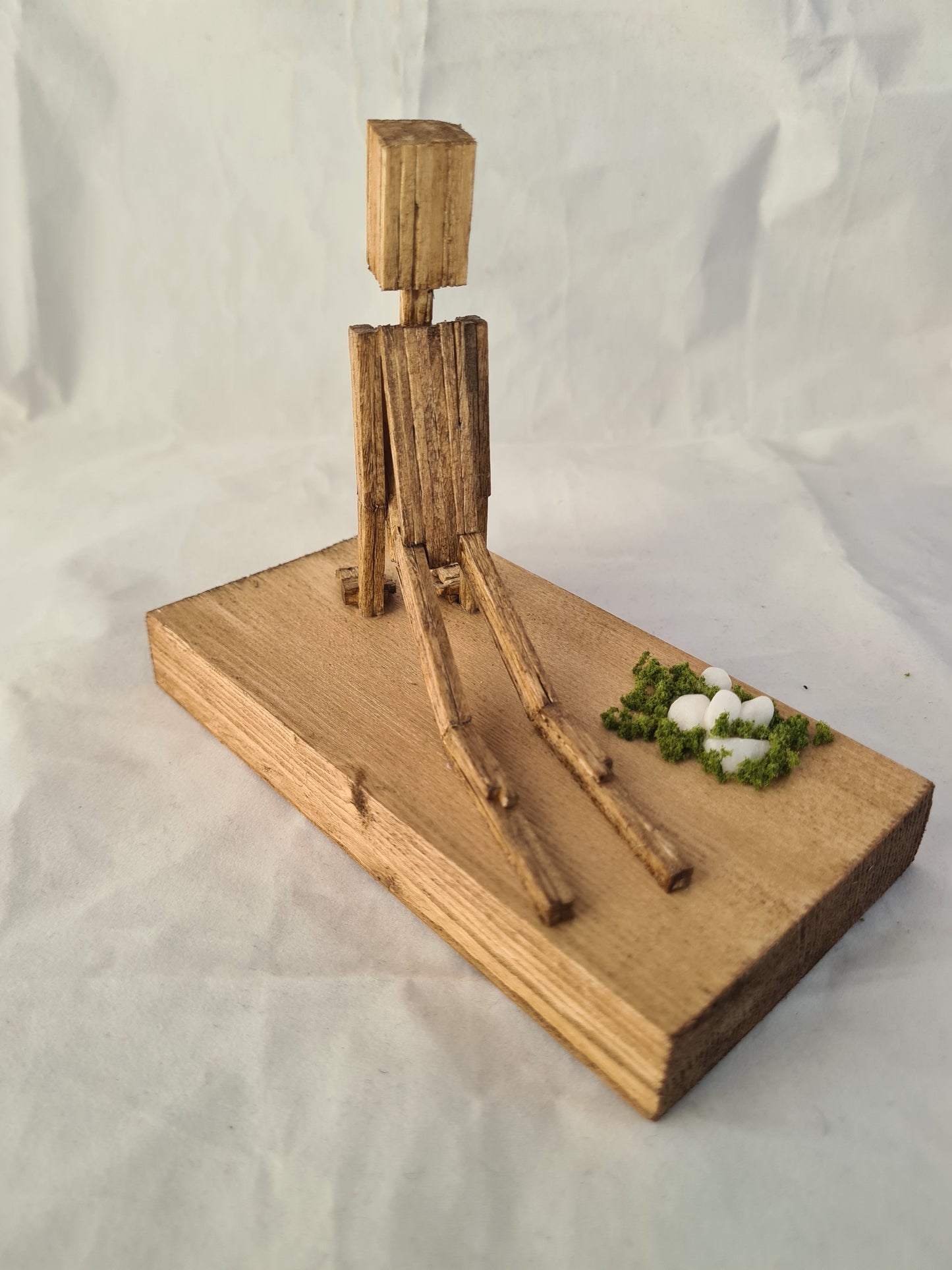 Cobra Pose - Handcrafted Wooden Matchstick Figures - Gifts, Ornaments and Decor By Tiggidy Designs