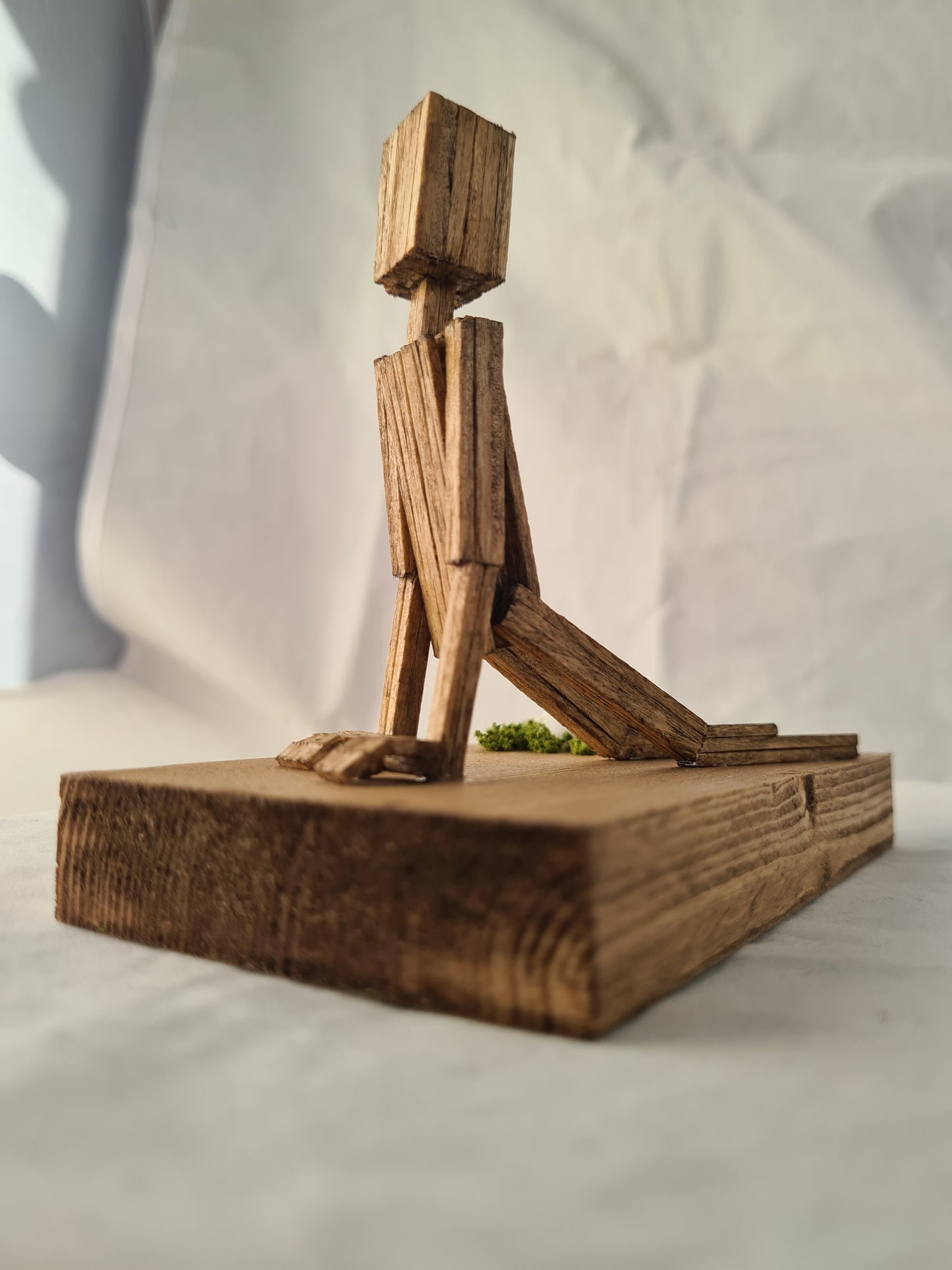 Cobra Pose - Handcrafted Wooden Matchstick Figures - Gifts, Ornaments and Decor By Tiggidy Designs