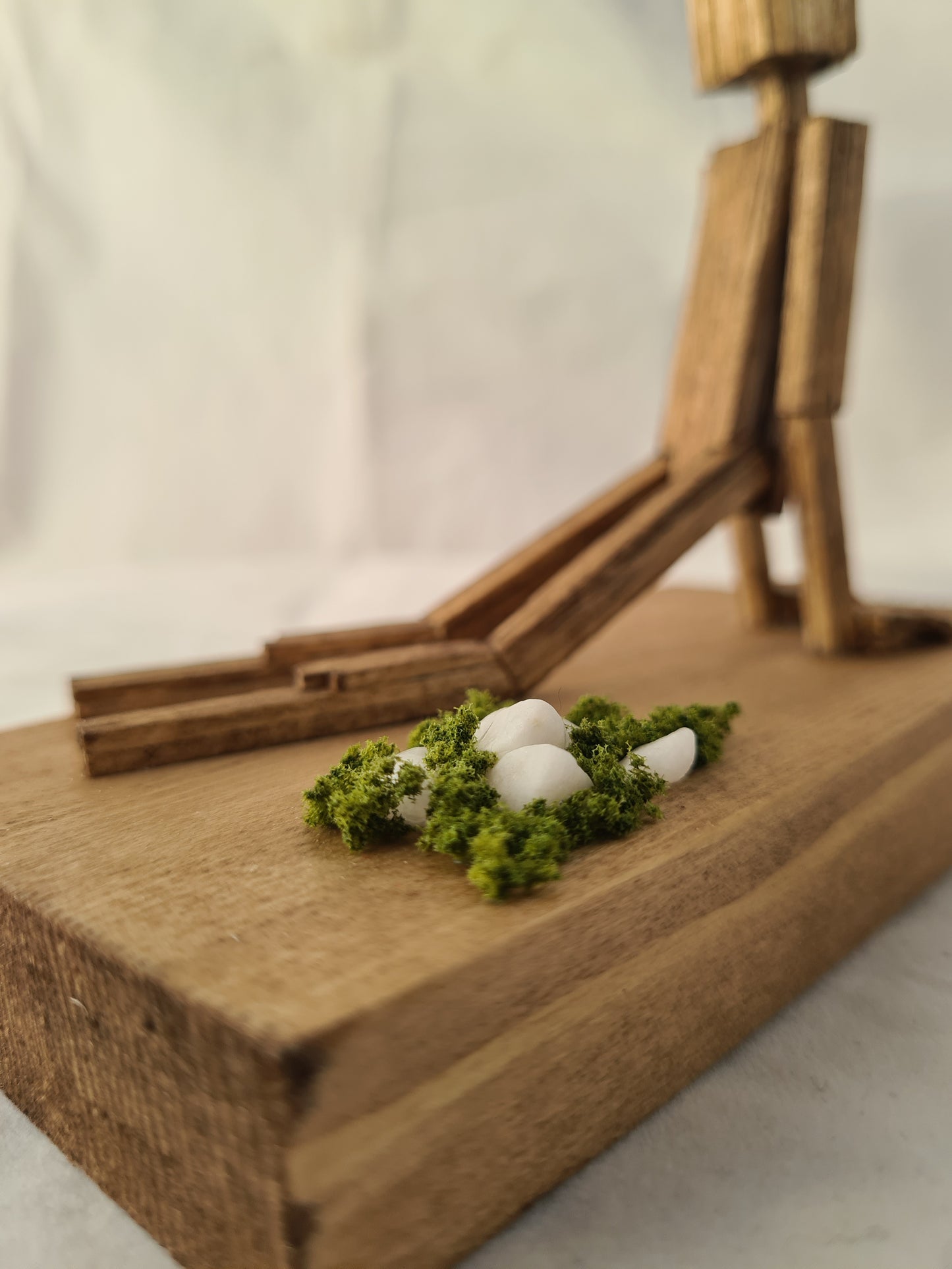 Cobra Pose - Handcrafted Wooden Matchstick Figures - Gifts, Ornaments and Decor By Tiggidy Designs