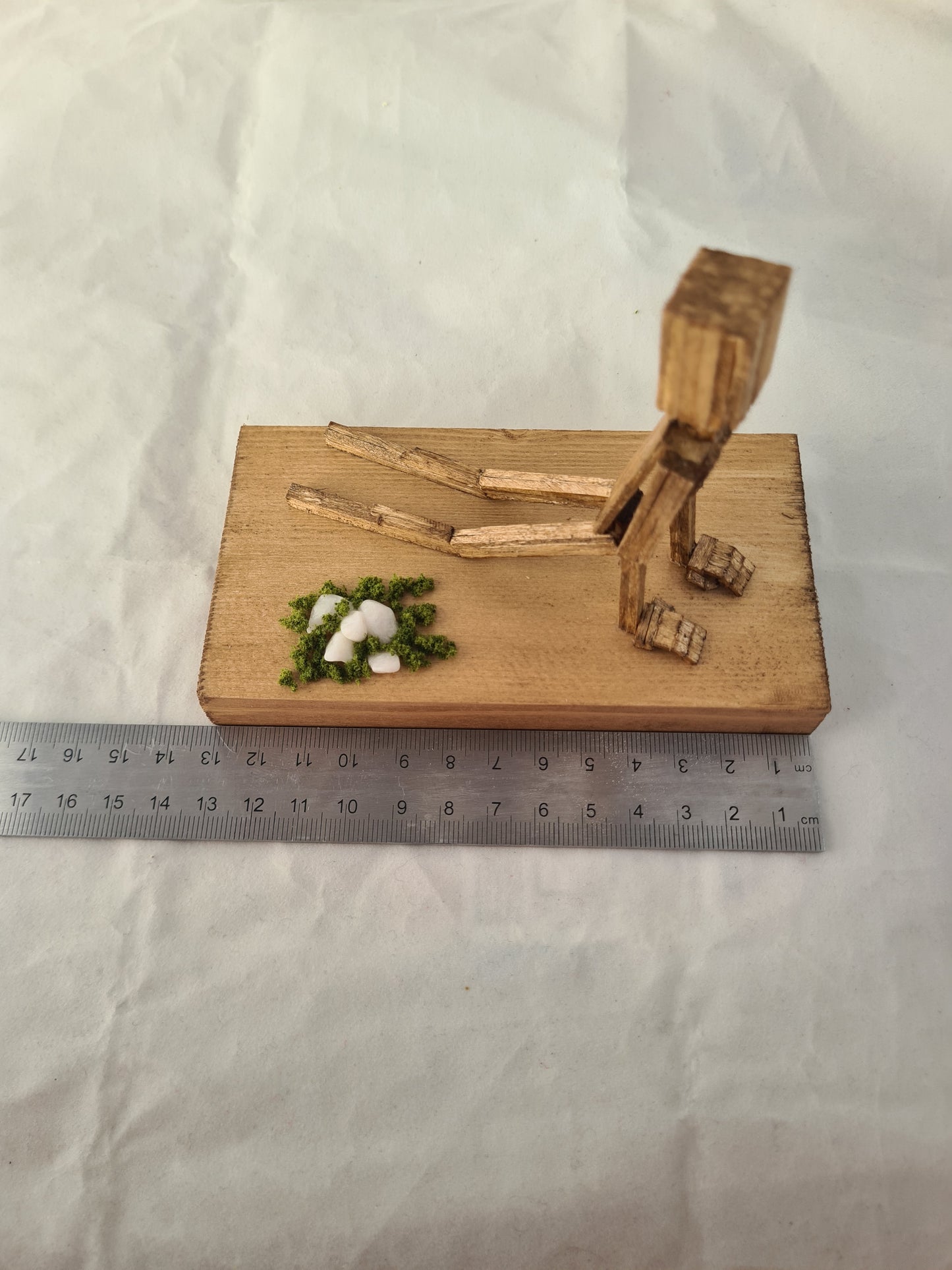 Cobra Pose - Handcrafted Wooden Matchstick Figures - Gifts, Ornaments and Decor By Tiggidy Designs