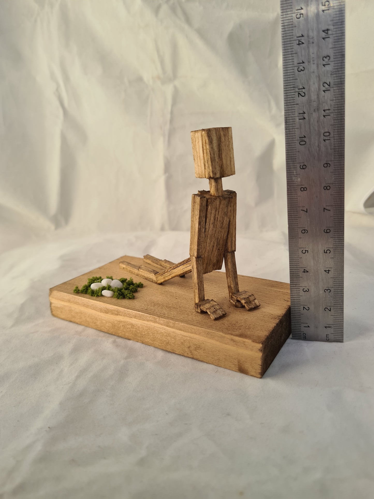 Cobra Pose - Handcrafted Wooden Matchstick Figures - Gifts, Ornaments and Decor By Tiggidy Designs