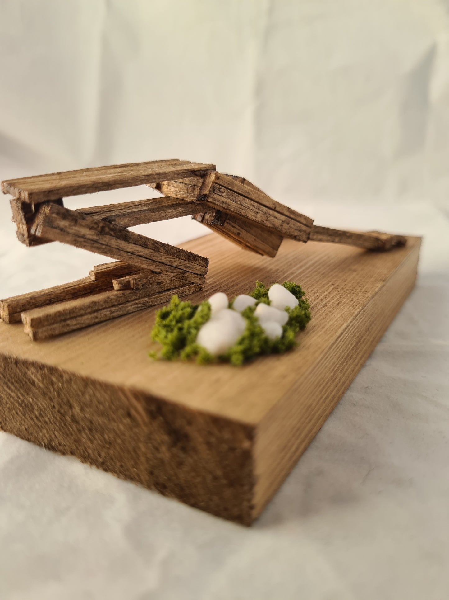 Childs Pose - Handcrafted Wooden Matchstick Figures - Gifts, Ornaments and Decor By Tiggidy Designs