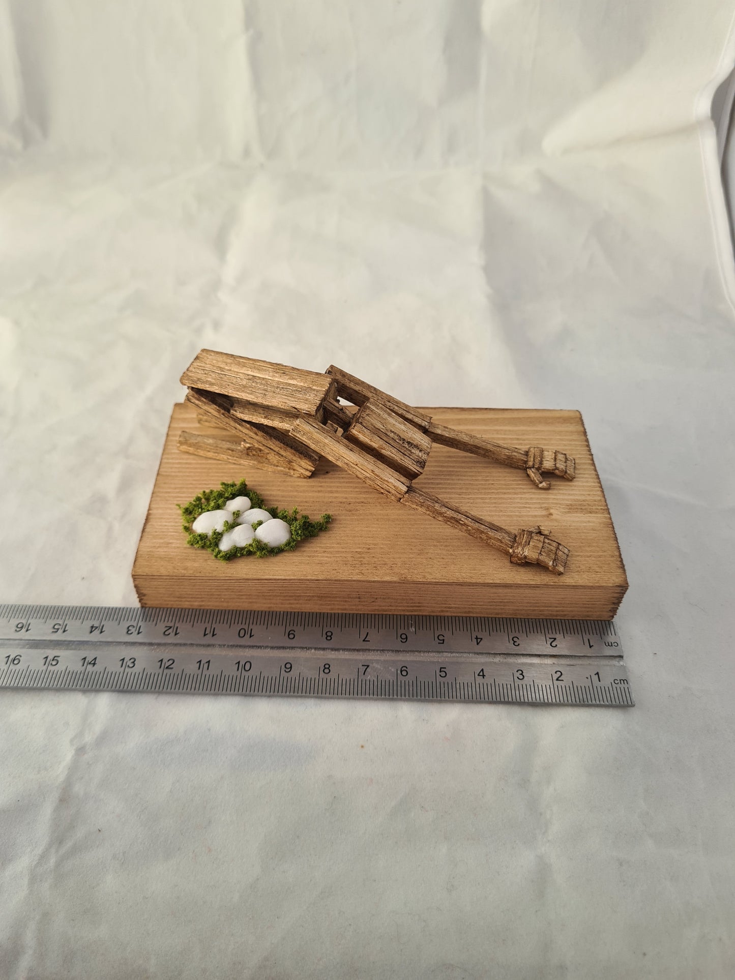 Childs Pose - Handcrafted Wooden Matchstick Figures - Gifts, Ornaments and Decor By Tiggidy Designs